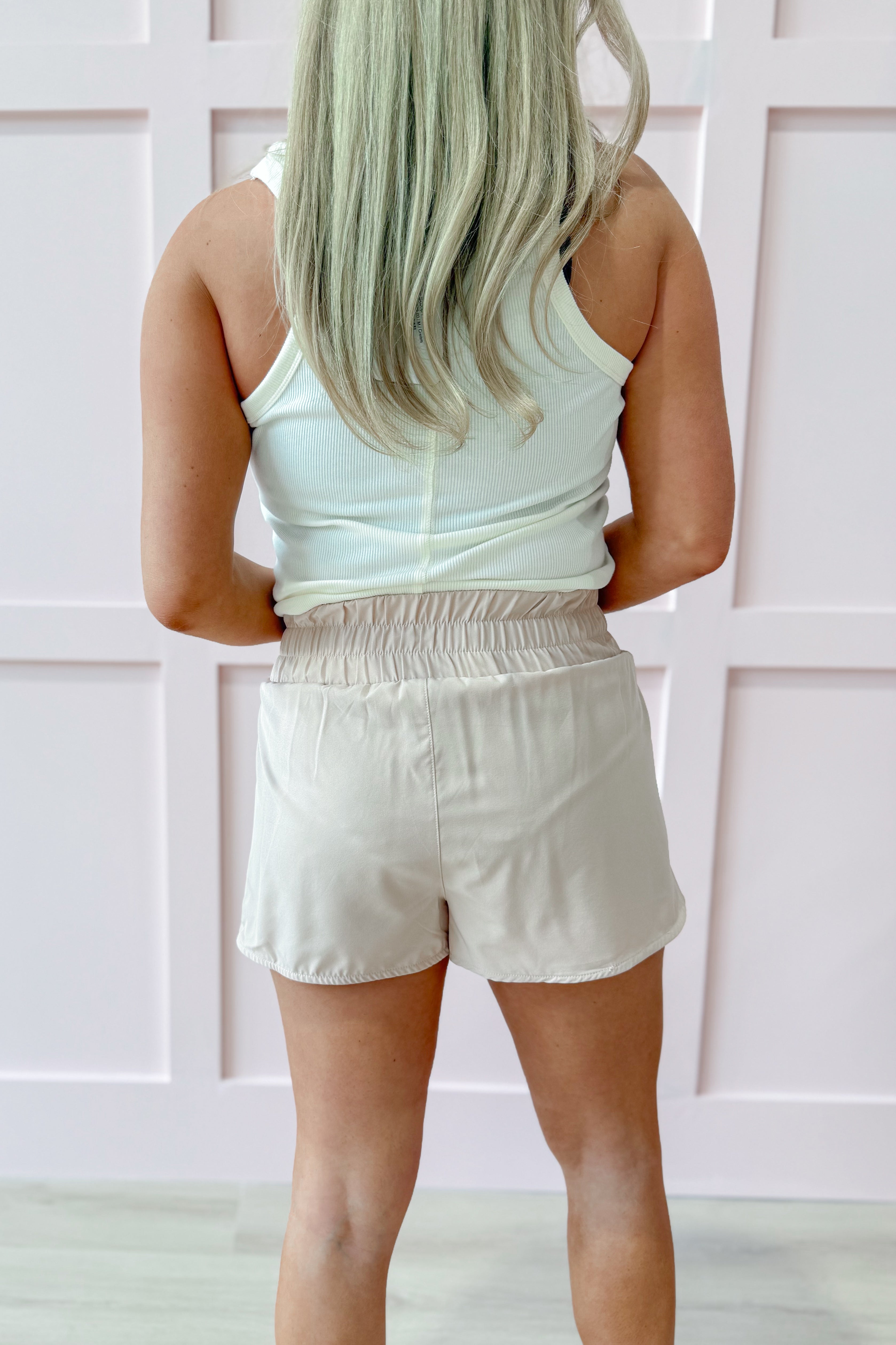 Gretchen Athleisure Varsity Striped Short - Be You Boutique