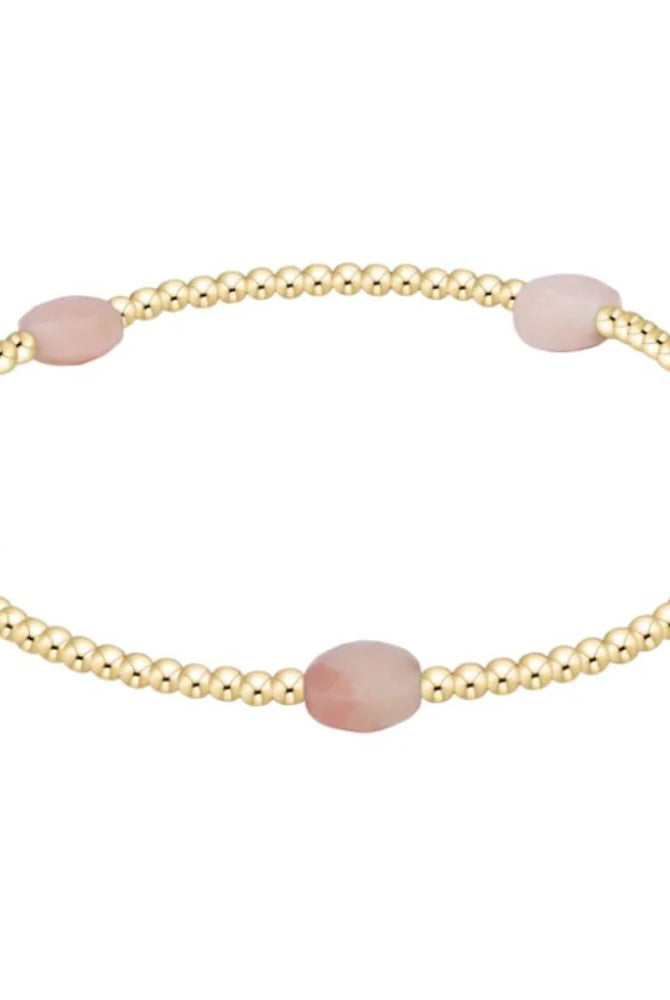 Enewton pink opal small gemstone from the 222 Other Jewelry collection, showcasing a smooth, polished 2mm pink opal gem.