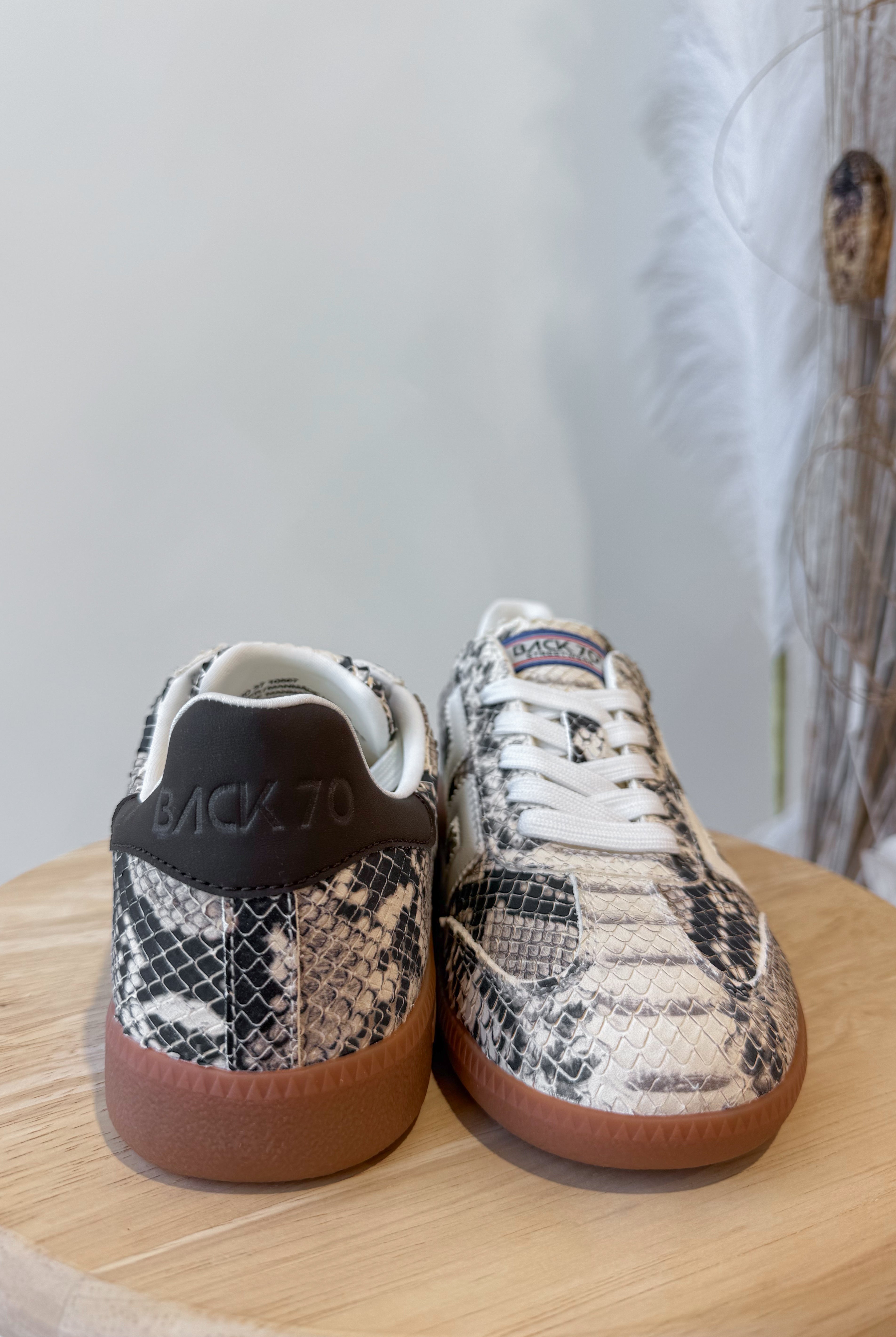 BACK70 Cloud Sneakers in Milk White - Be You Boutique