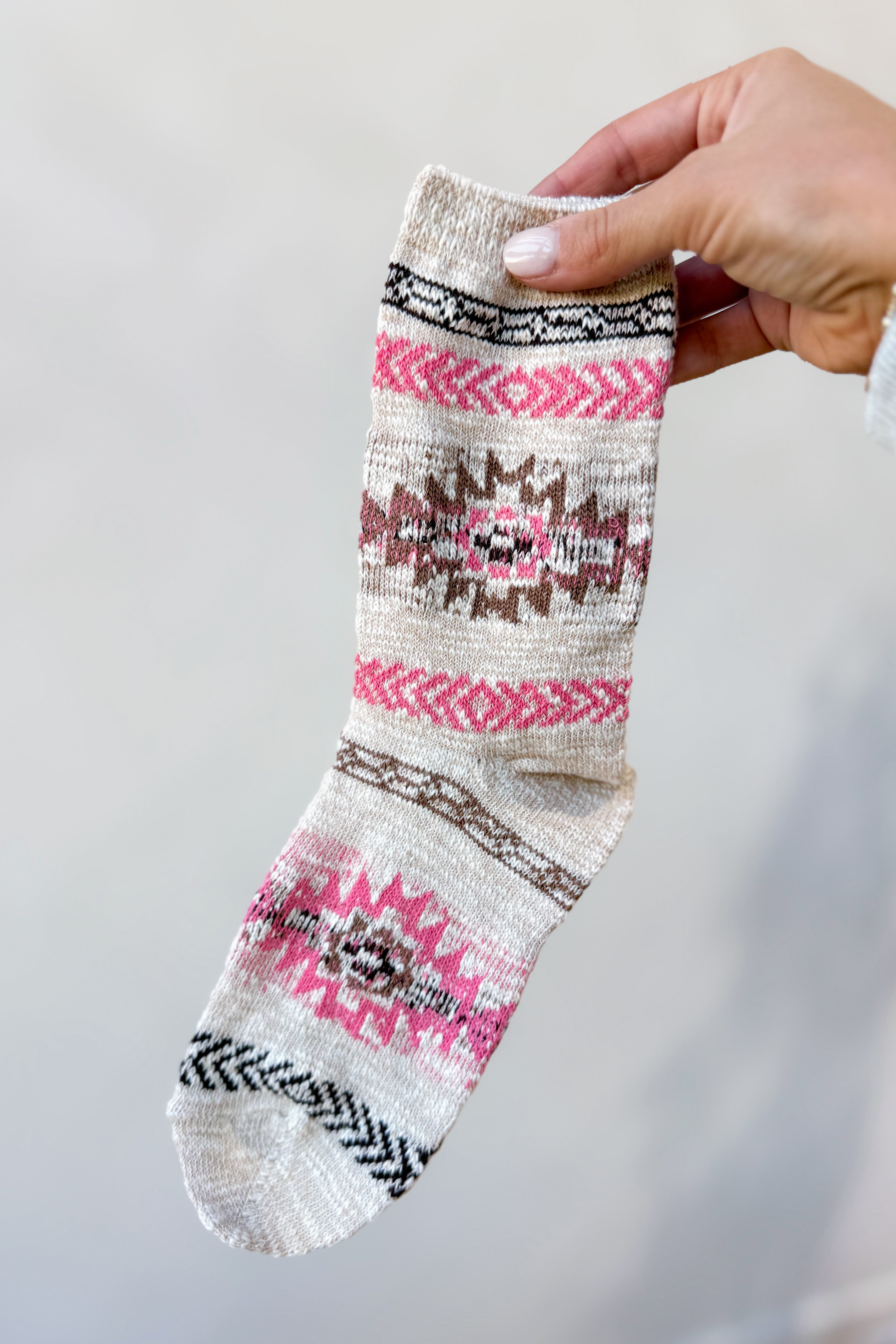 Gary Aztec Crew Sock - Be You Boutique