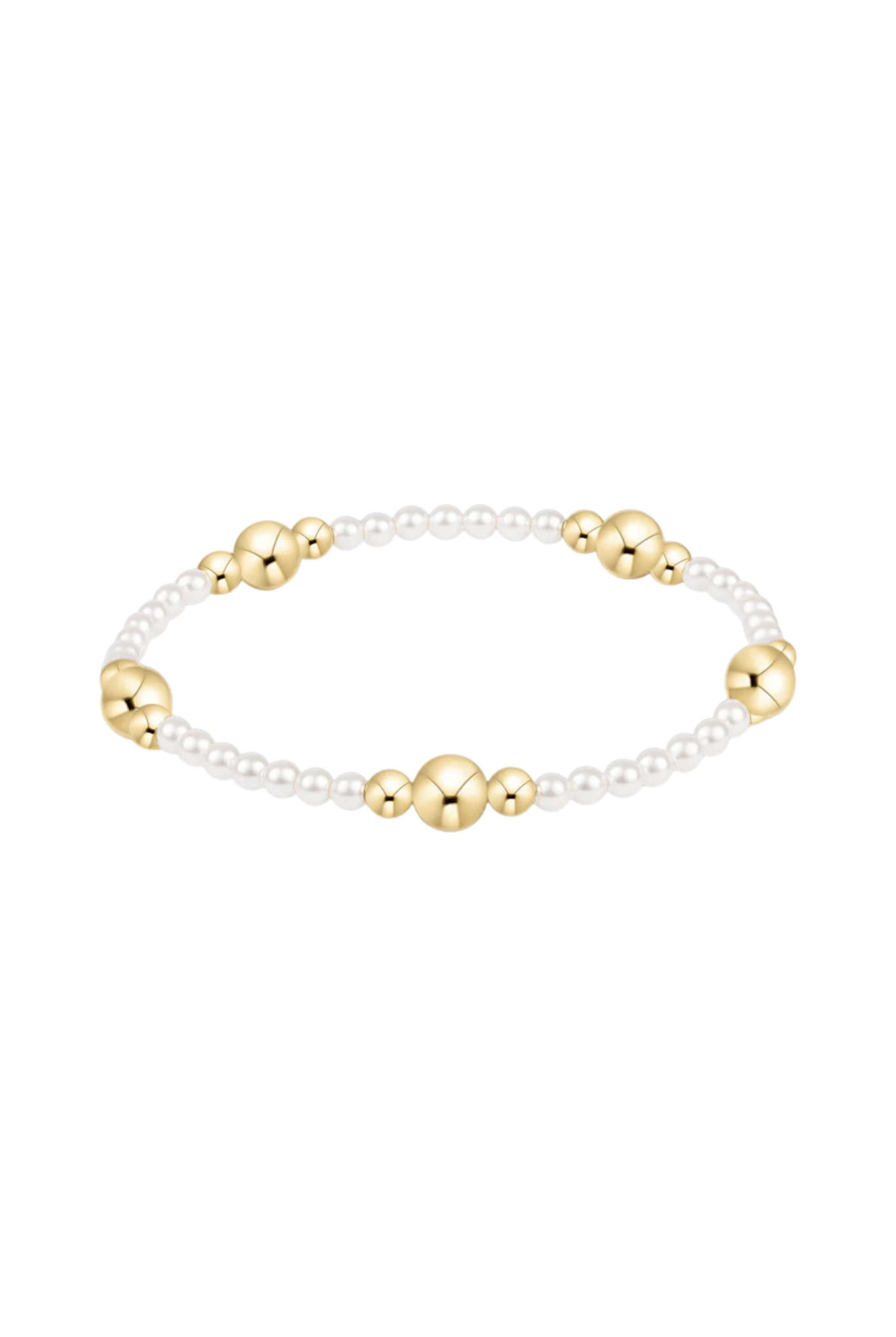 Enewton 6mm Purpose Gold Pearl Bracelet - Be You Boutique
