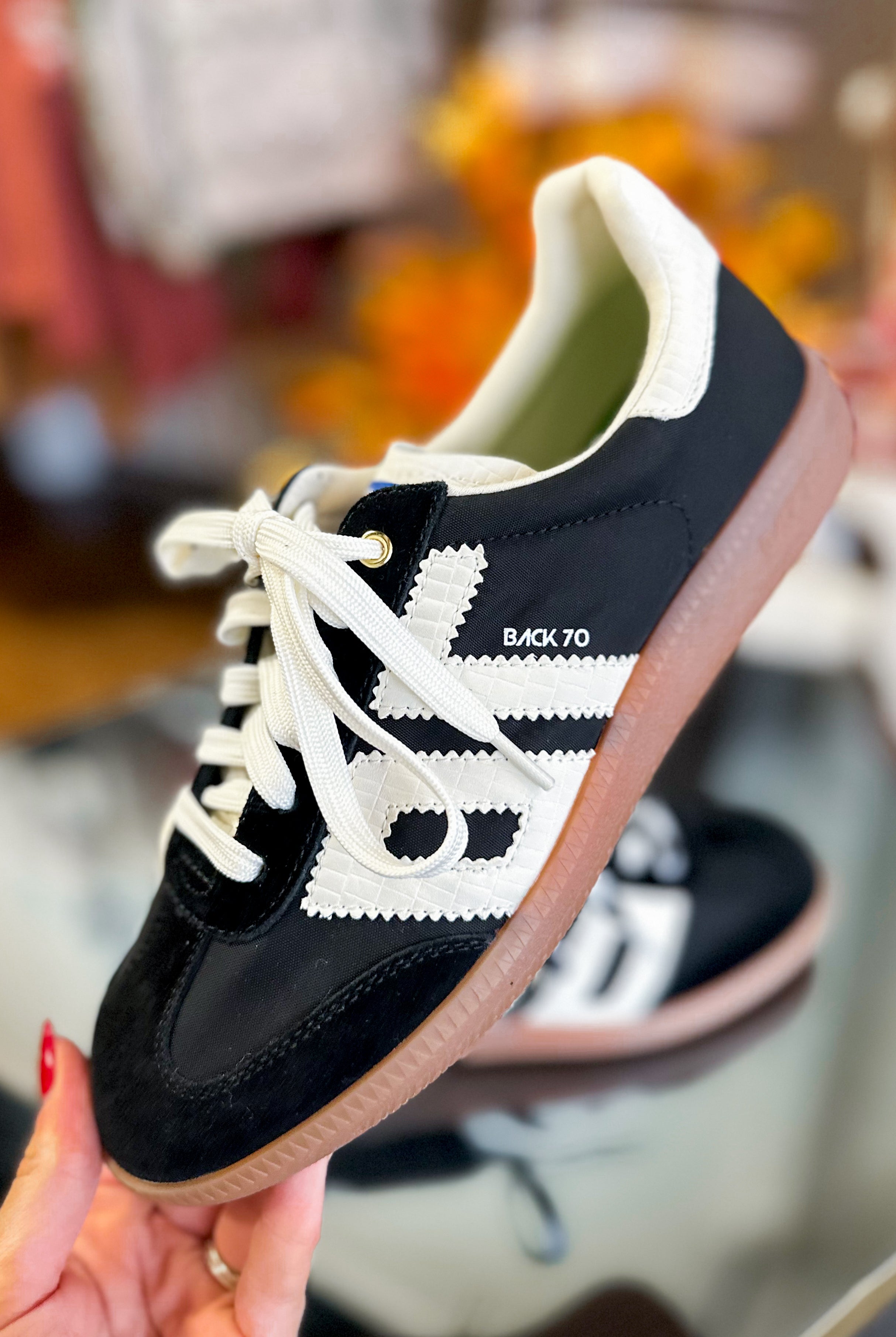 BACK70 Ghost Sneaker - Black - Be You Boutique