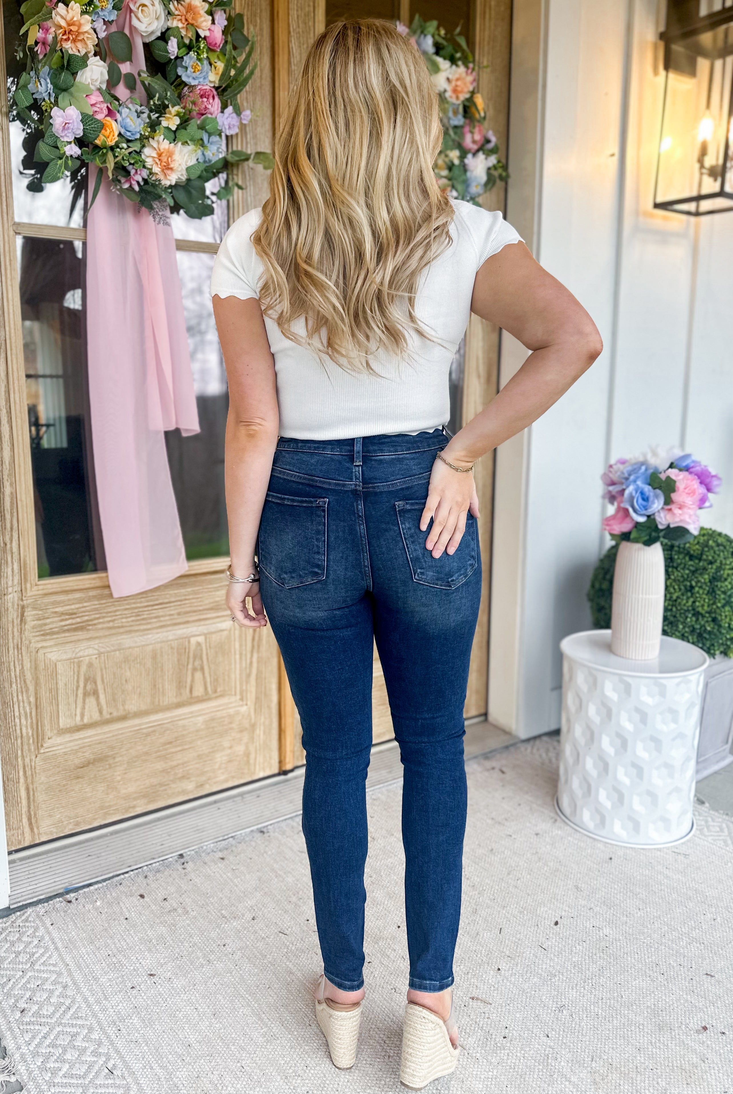 Risen Edie High Rise Basic Skinny Jeans - Be You Boutique