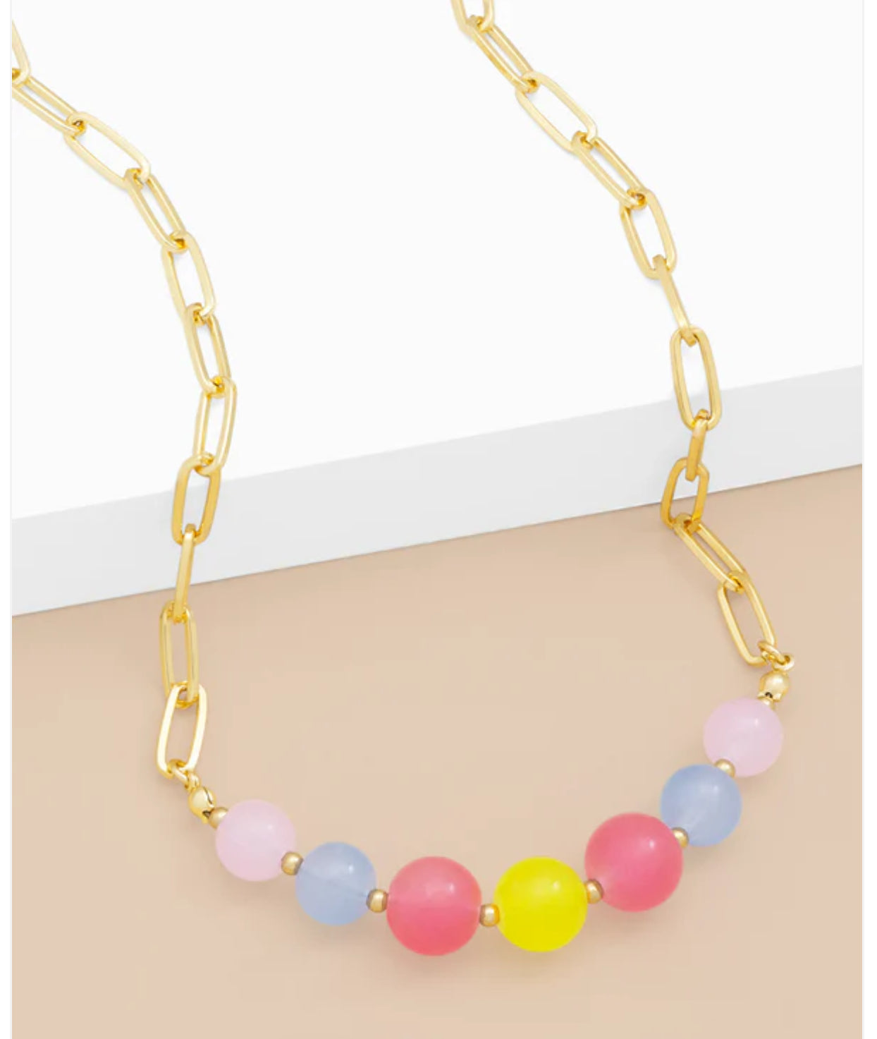 Zenzii Sydney Glass Bead Necklace - Be You Boutique