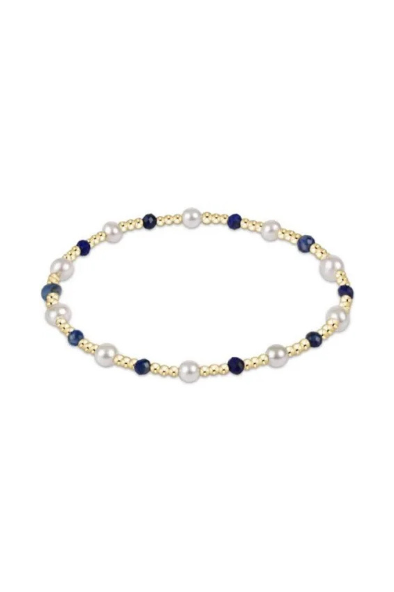 Enewton Lapis 4mm Pearl Sincerity Bracelet - Be You Boutique