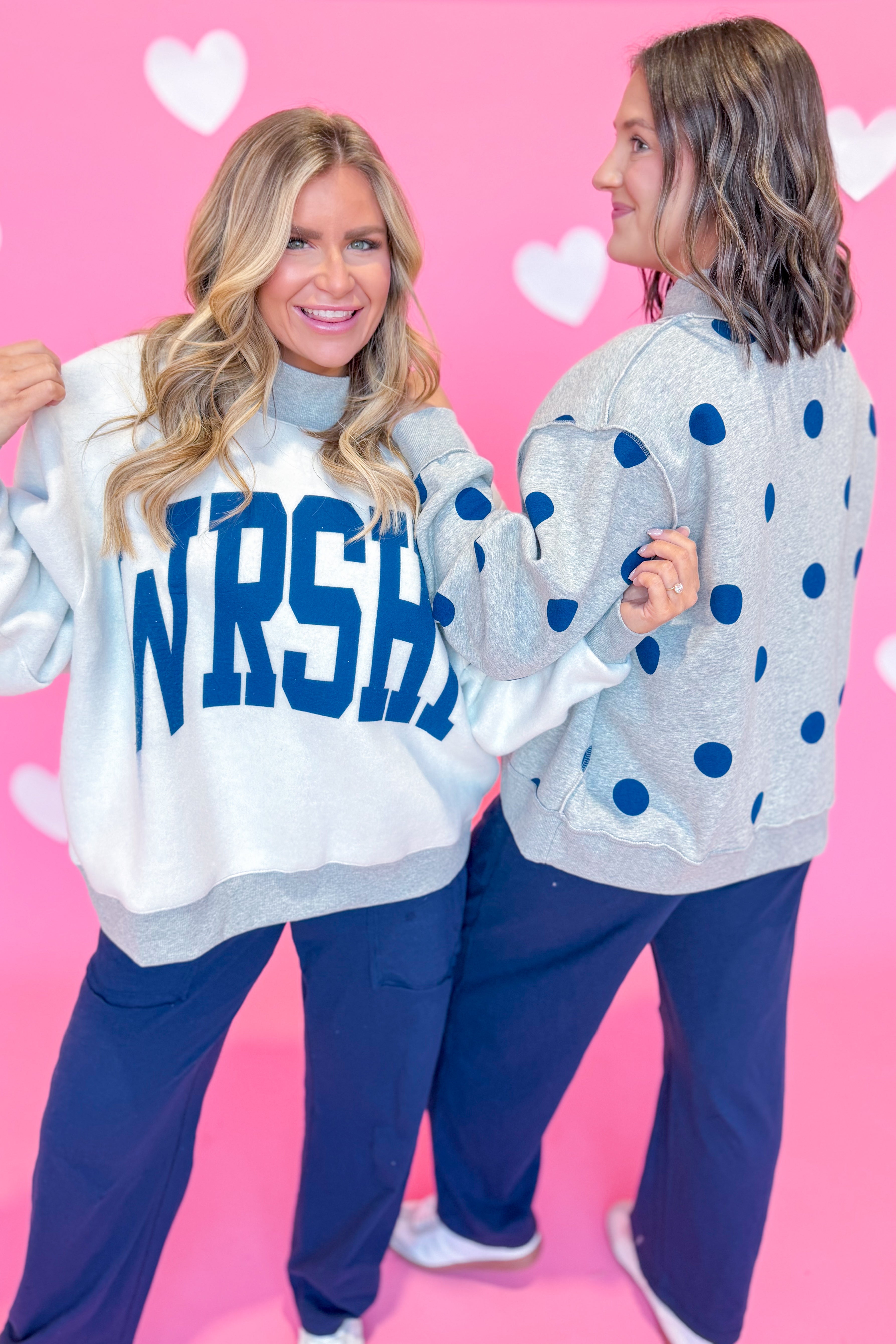 WRSHP Reversible Mock Neck Sweatshirt - Be You Boutique