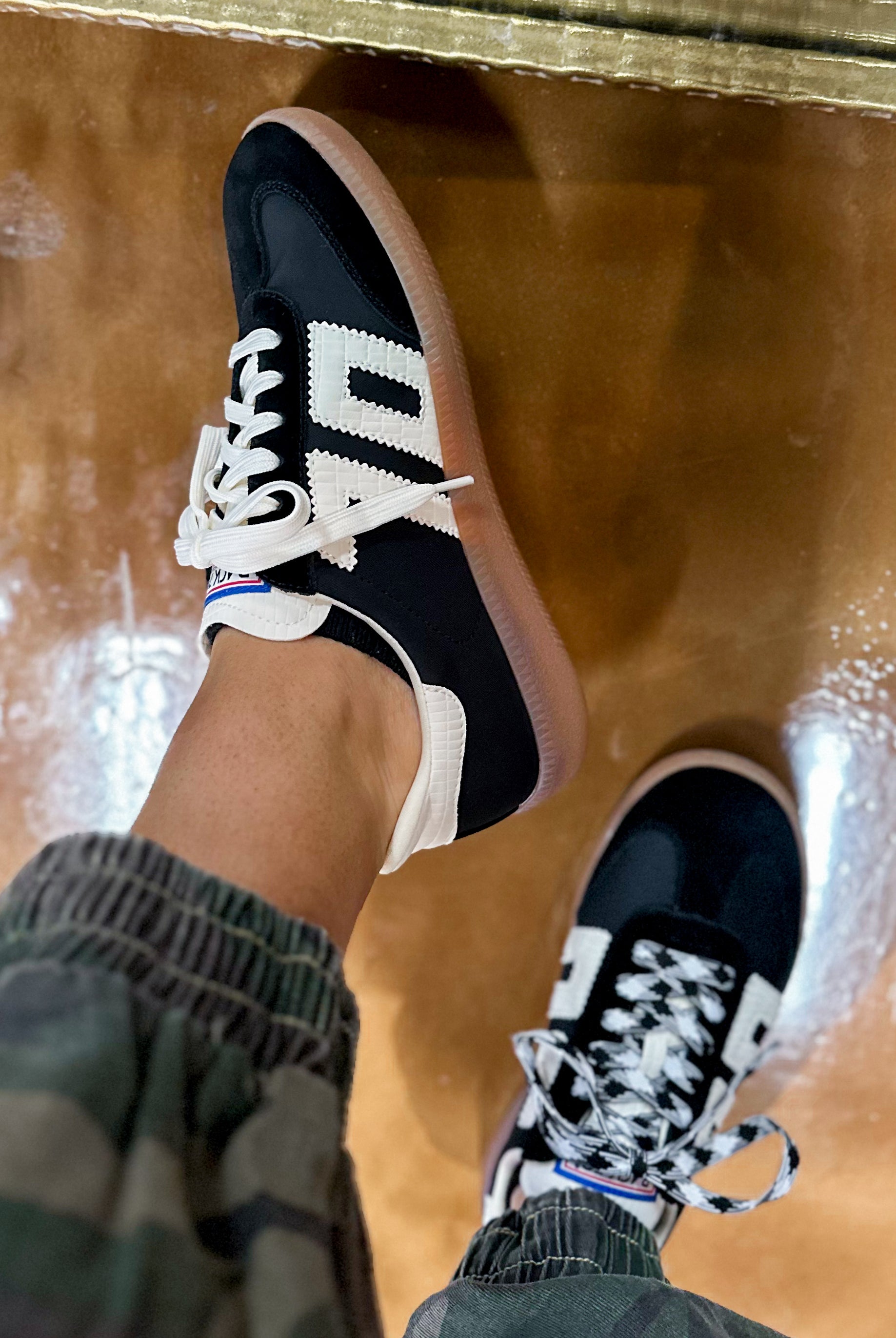 BACK70 Ghost Sneaker - Black - Be You Boutique