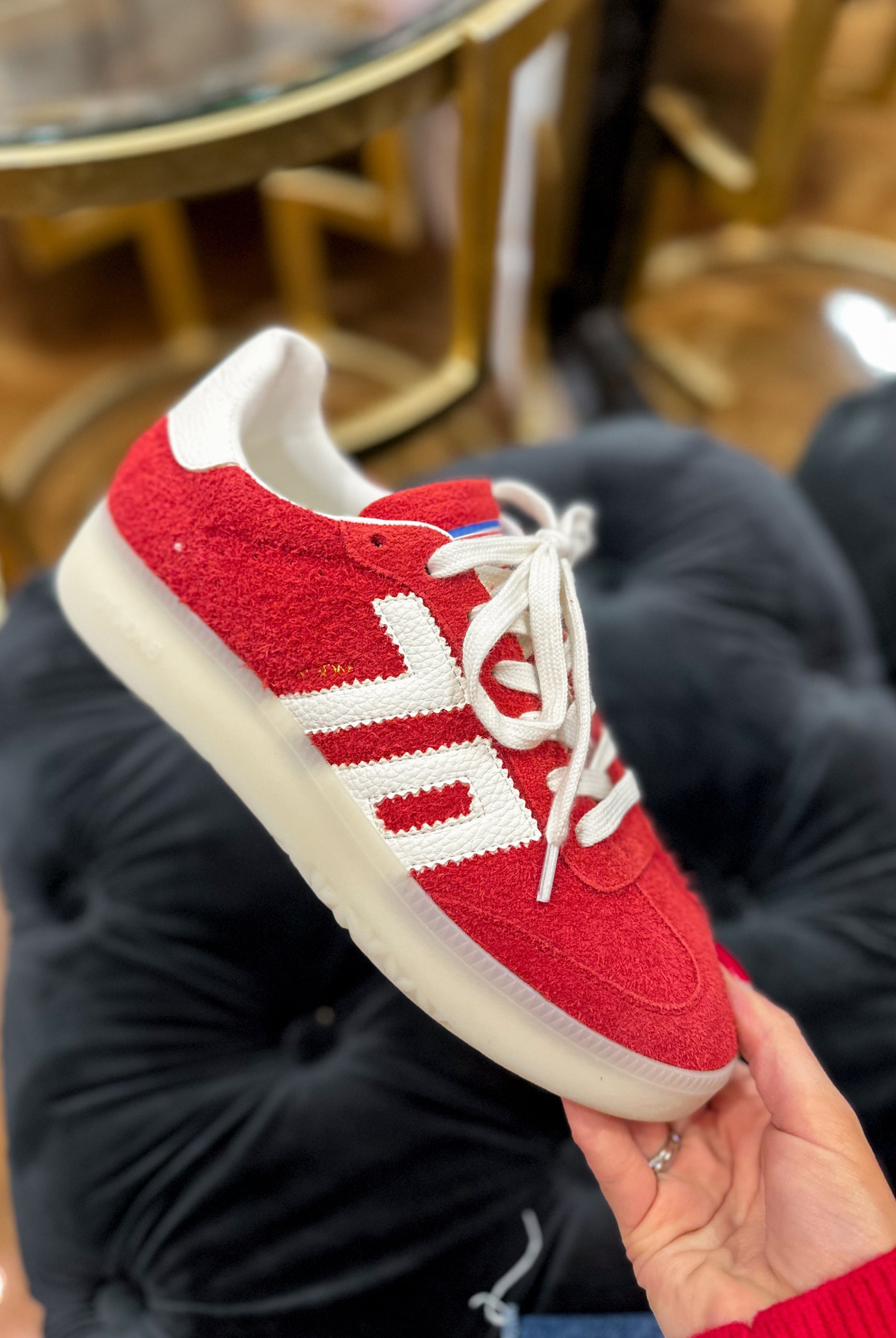 BACK70 Boston 2505 Sneaker - Red - Be You Boutique