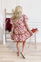 Pamela Floral Puff Sleeve Dress - Be You Boutique