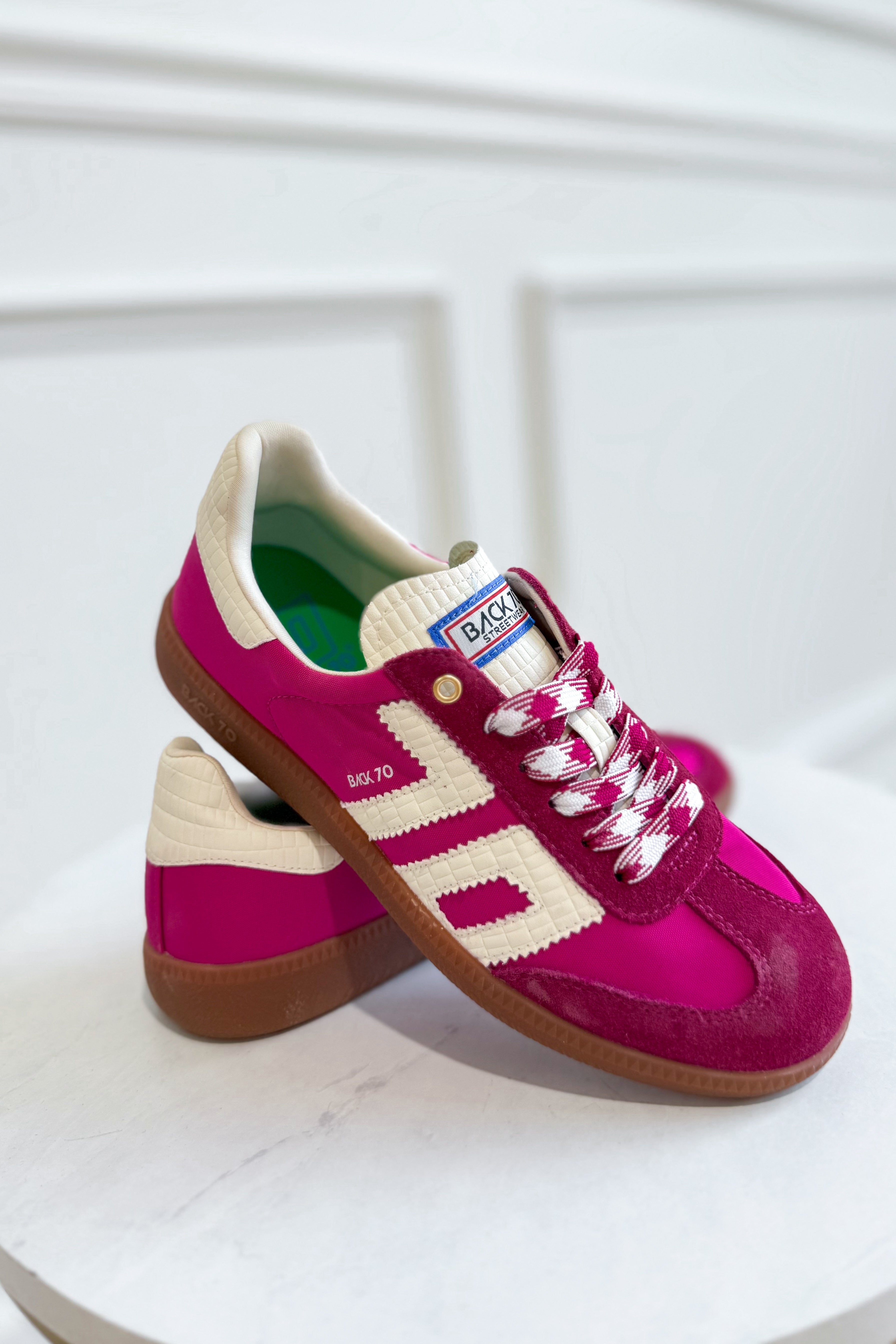 BACK70 Ghost Sneakers in Cherry - Be You Boutique