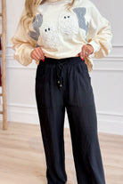 Leroy High Waist Wide Leg Pant - Be You Boutique