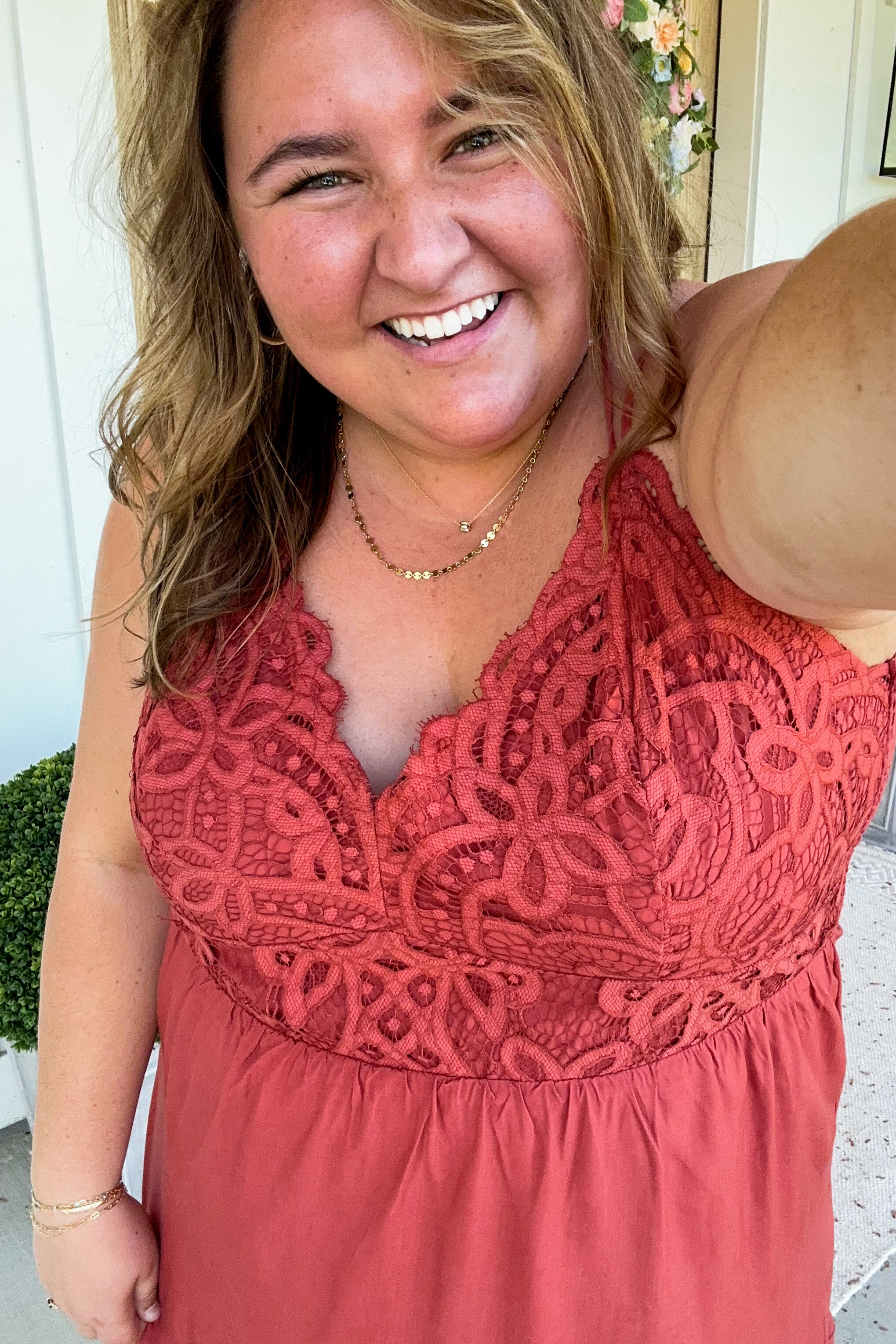 Blair Lace Detail Flare Dress *FINAL SALE* - Be You Boutique