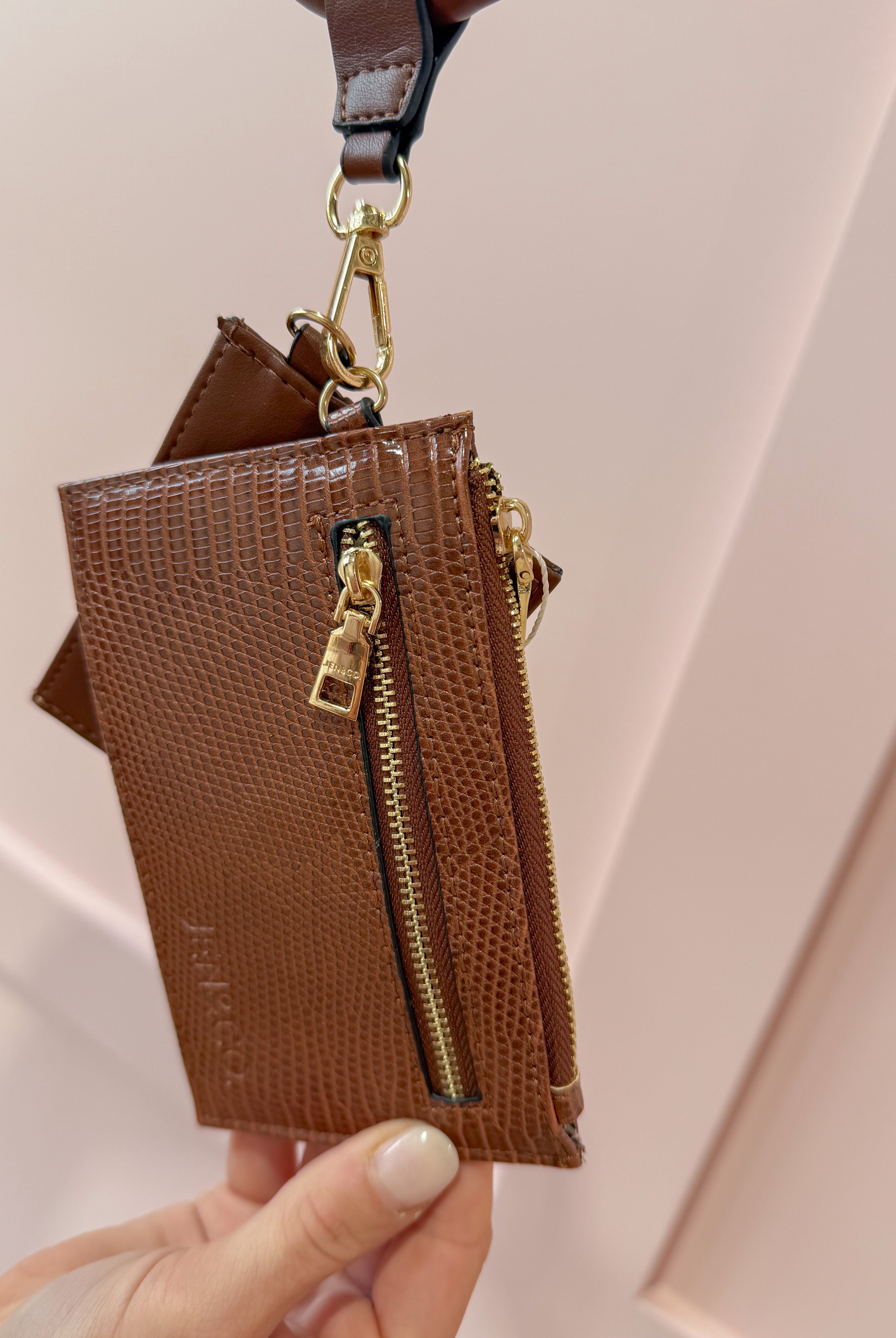 Libby Lizard Wallet Wristlet - Be You Boutique