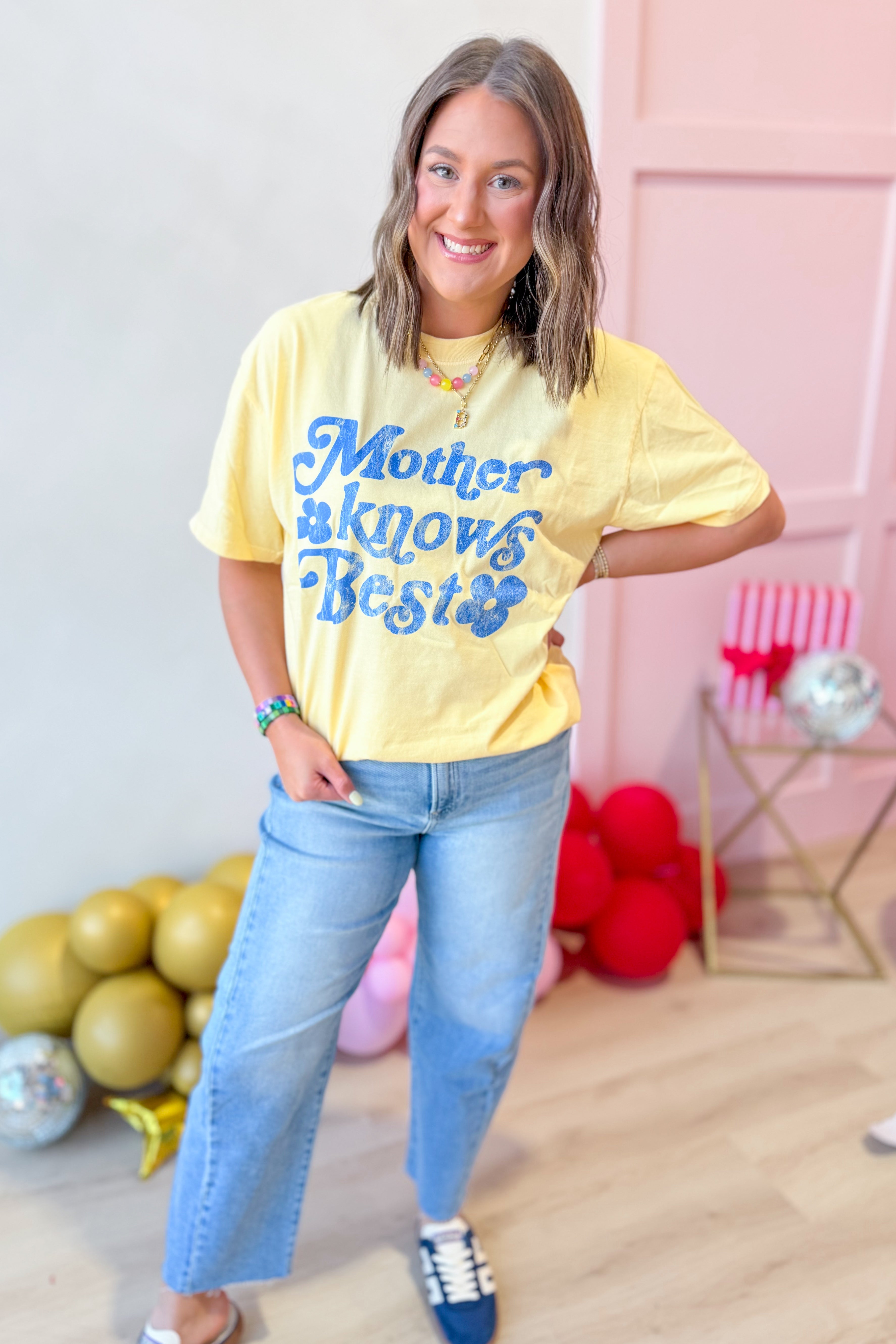 Mother Knows Best Graphic T-Shirt - Be You Boutique