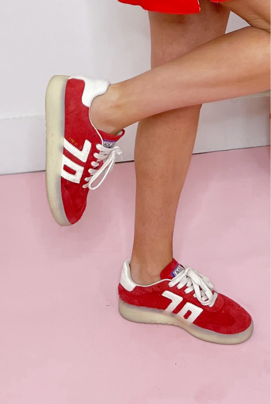 BACK70 Boston 2505 Sneaker in Red - Be You Boutique