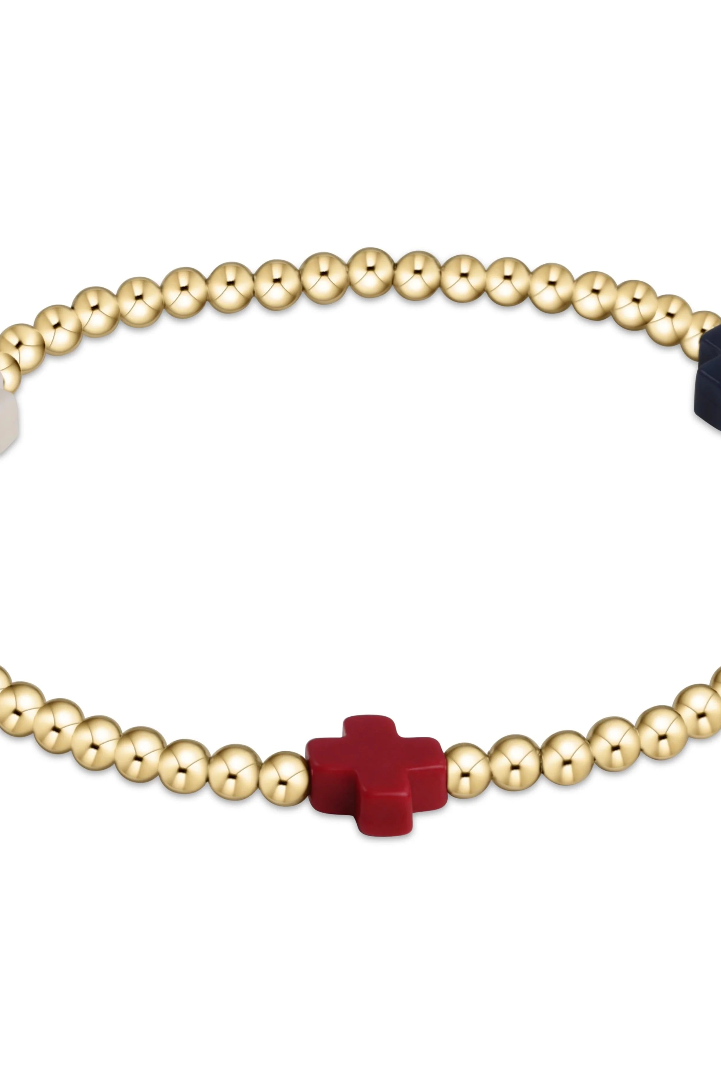 Enewton 3mm Signature Cross Bracelet - Firecracker - Be You Boutique