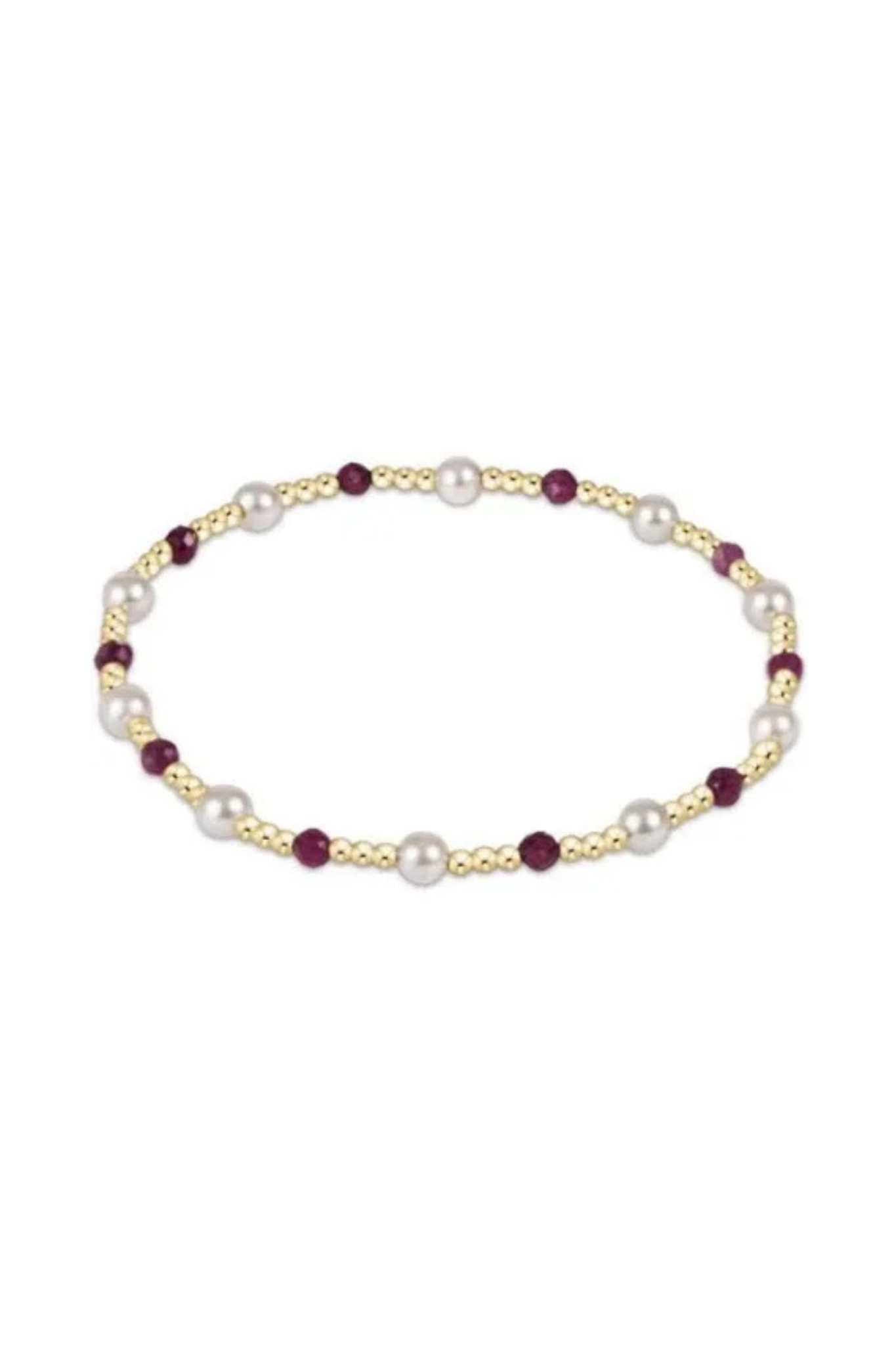 Enewton Ruby 4mm Pearl Sincerity Bracelet - Be You Boutique