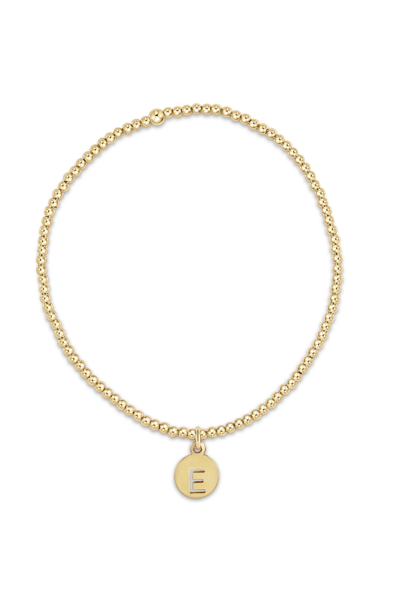 Pre-Order Enewton 2mm Classic Gold Respect Disc Charm Bracelet - Be You Boutique