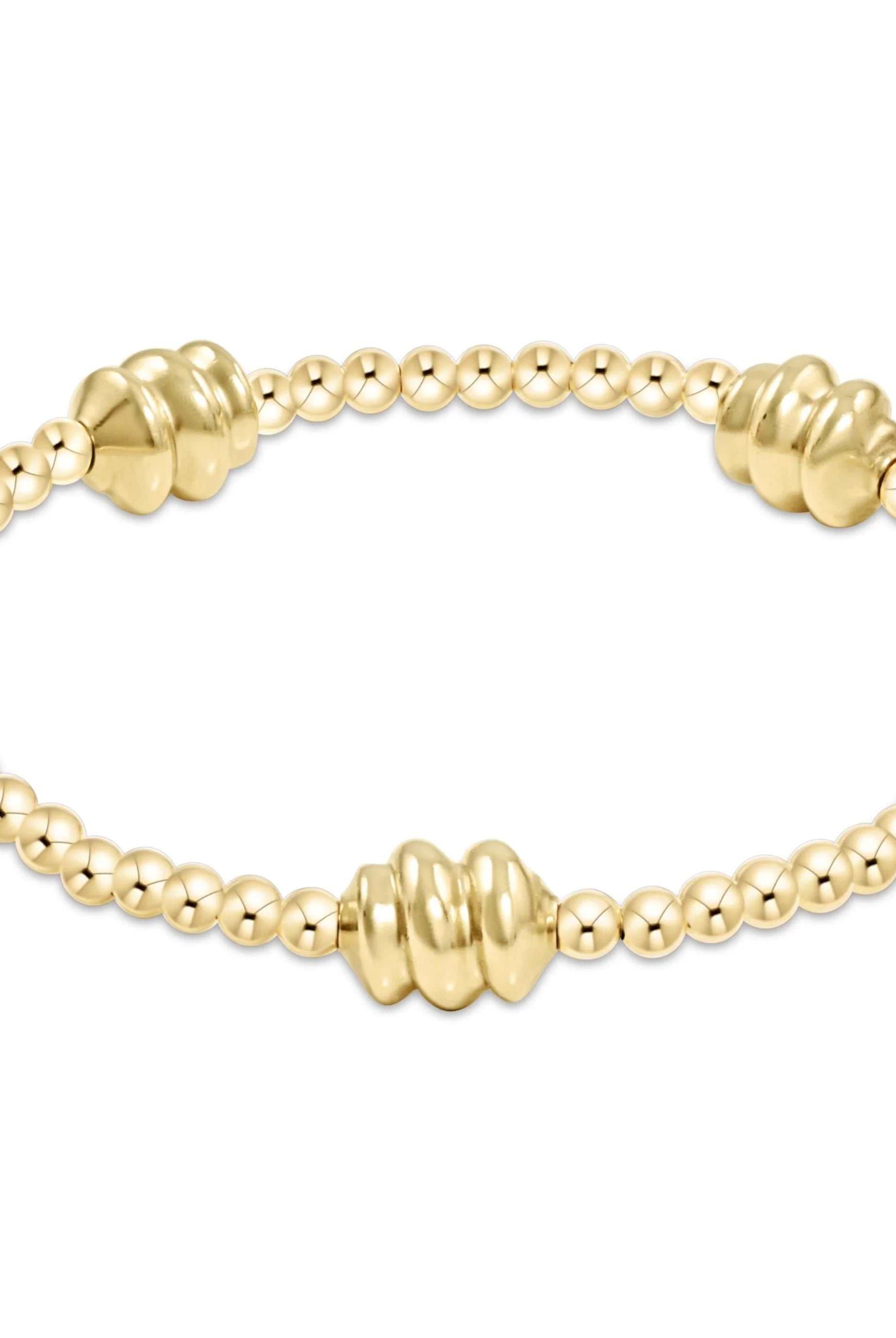 Enewton 3mm Admire Gold Bracelet - Be You Boutique