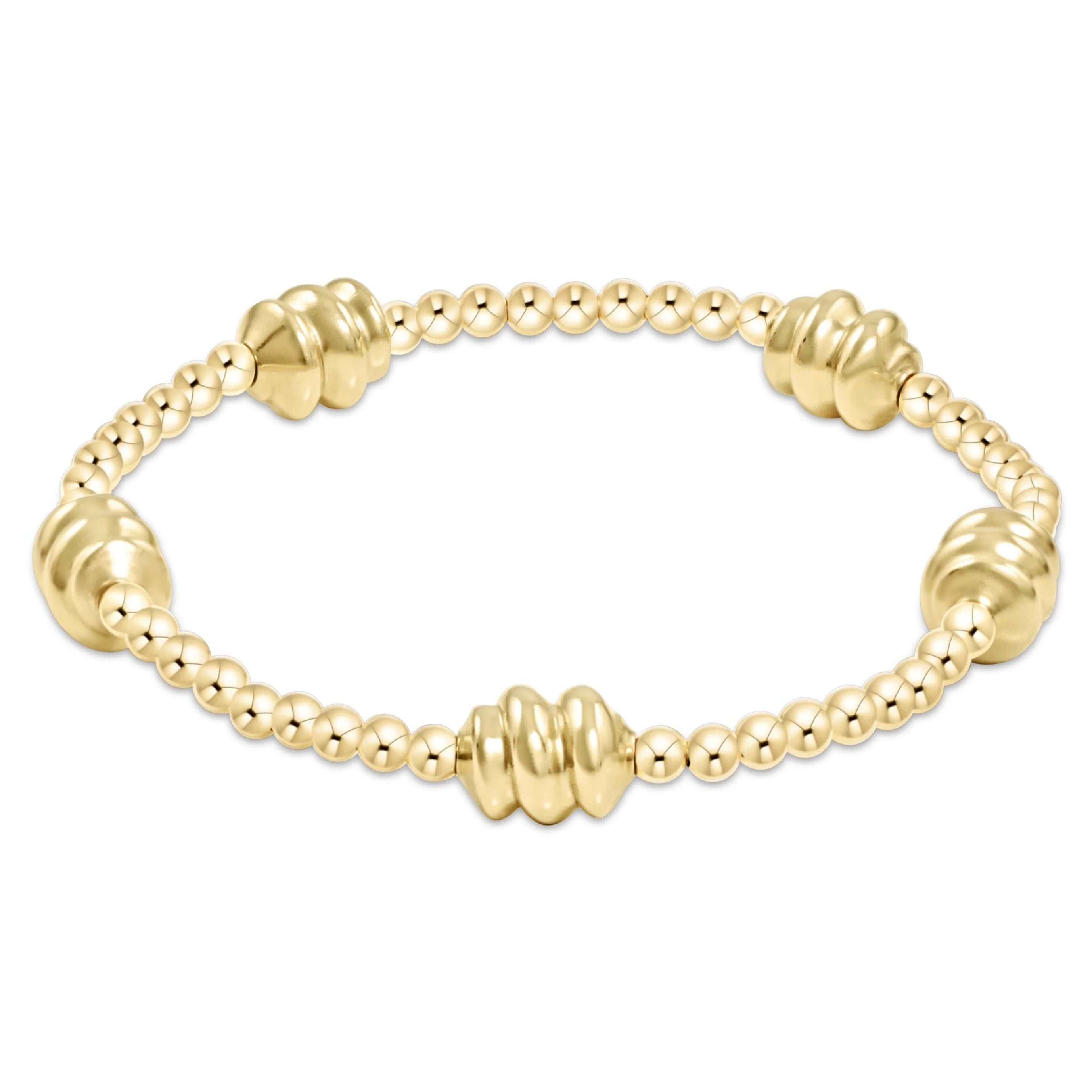 Enewton 3mm Admire Gold Bracelet - Be You Boutique