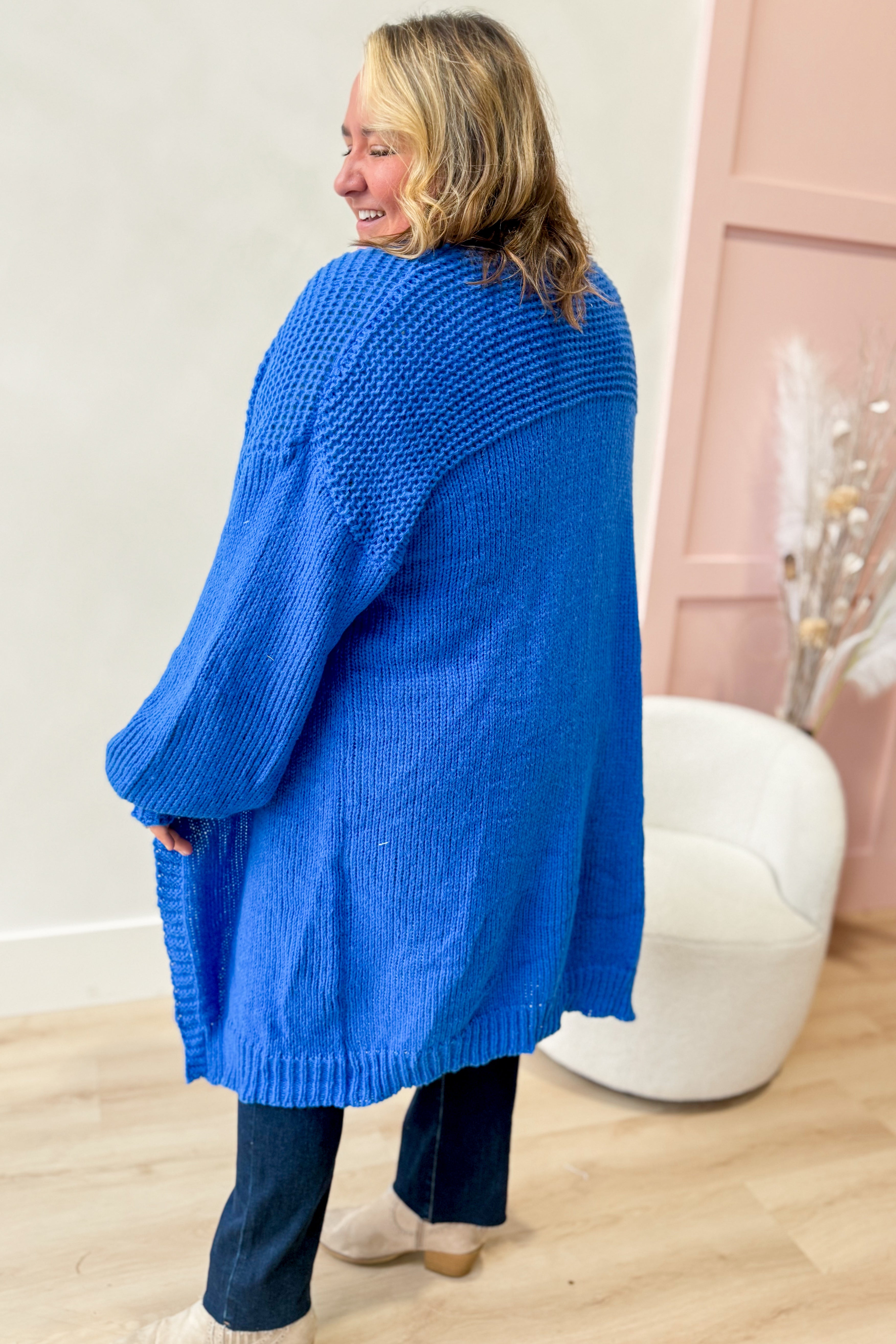 Lindsey Knitted Sweater Cardigan - Be You Boutique