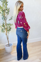 Tracey Floral Ruffle Accent Blouse - Be You Boutique