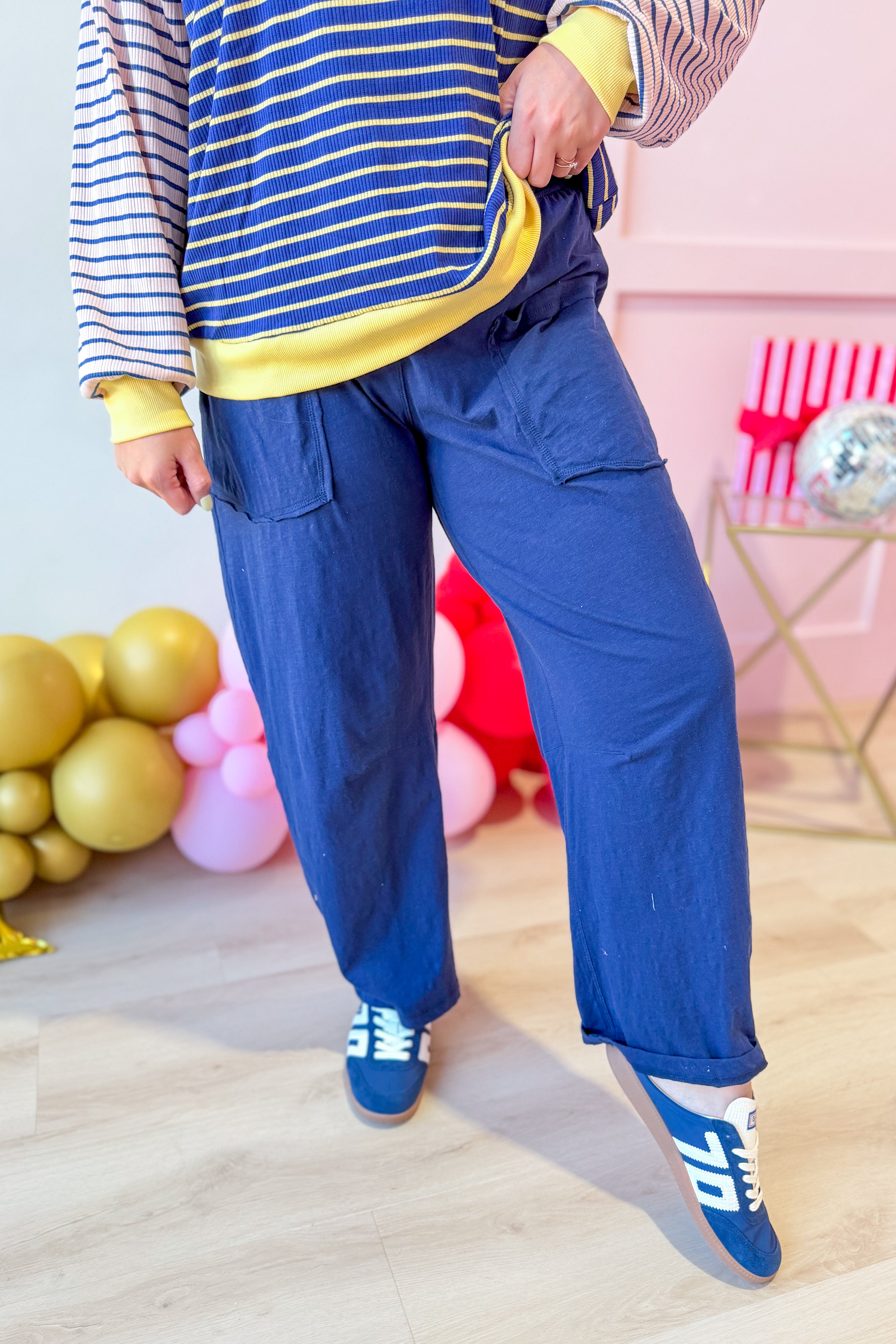 Bella Cotton Barrel Pant - Be You Boutique