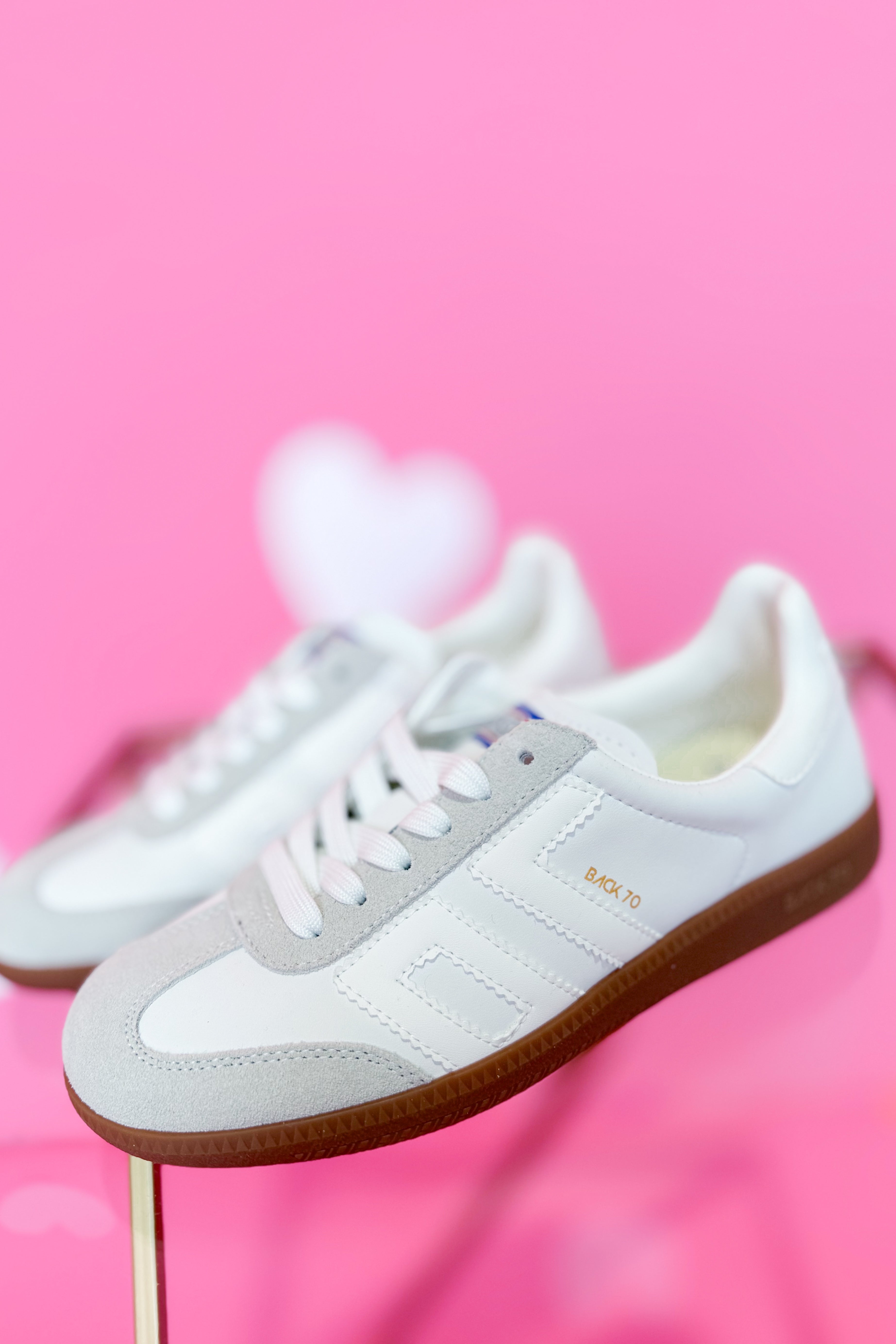 BACK70 Cloud Sneakers in White Ice - Be You Boutique