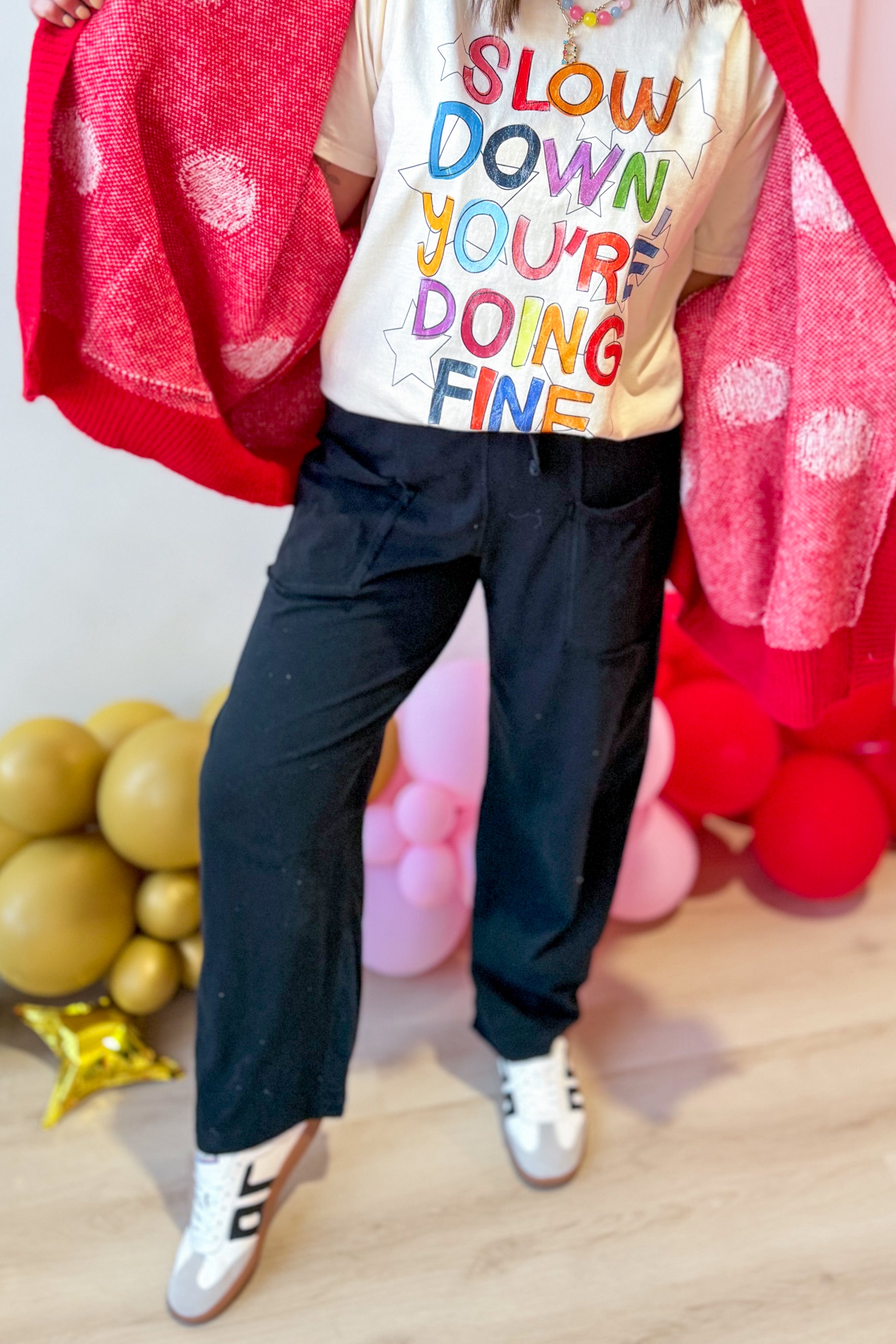 Bella Cotton Barrel Pant - Be You Boutique