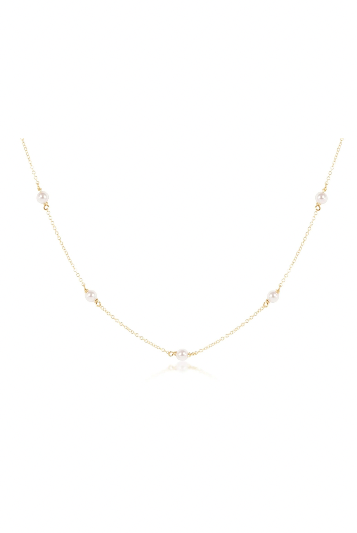 Enewton Simplicity Chain Pearl Necklace - Be You Boutique
