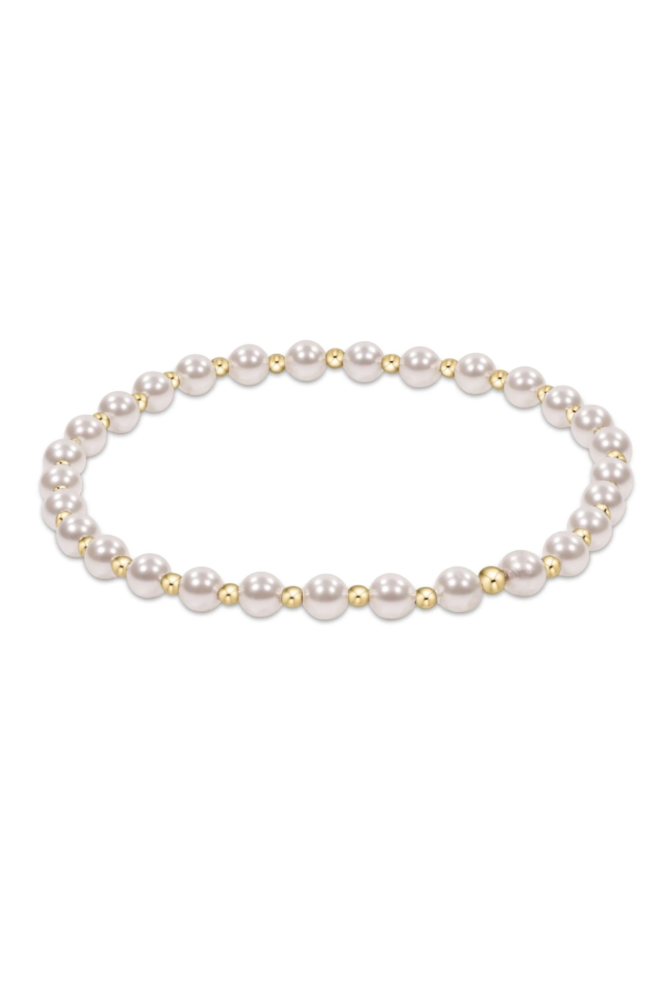 Enewton 4mm Classic Pearl Grateful Bracelet - Be You Boutique