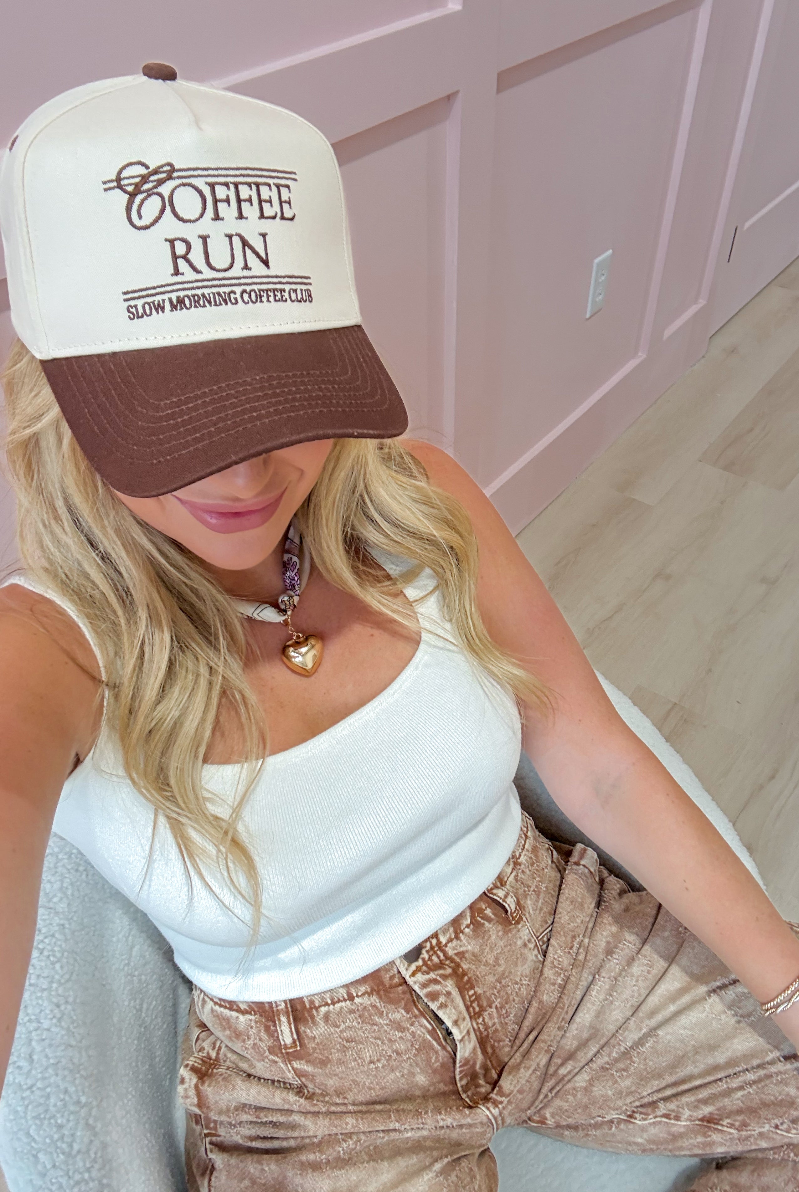 Coffee Run Vintage Trucker Hat by Kenz Kustomz - Be You Boutique