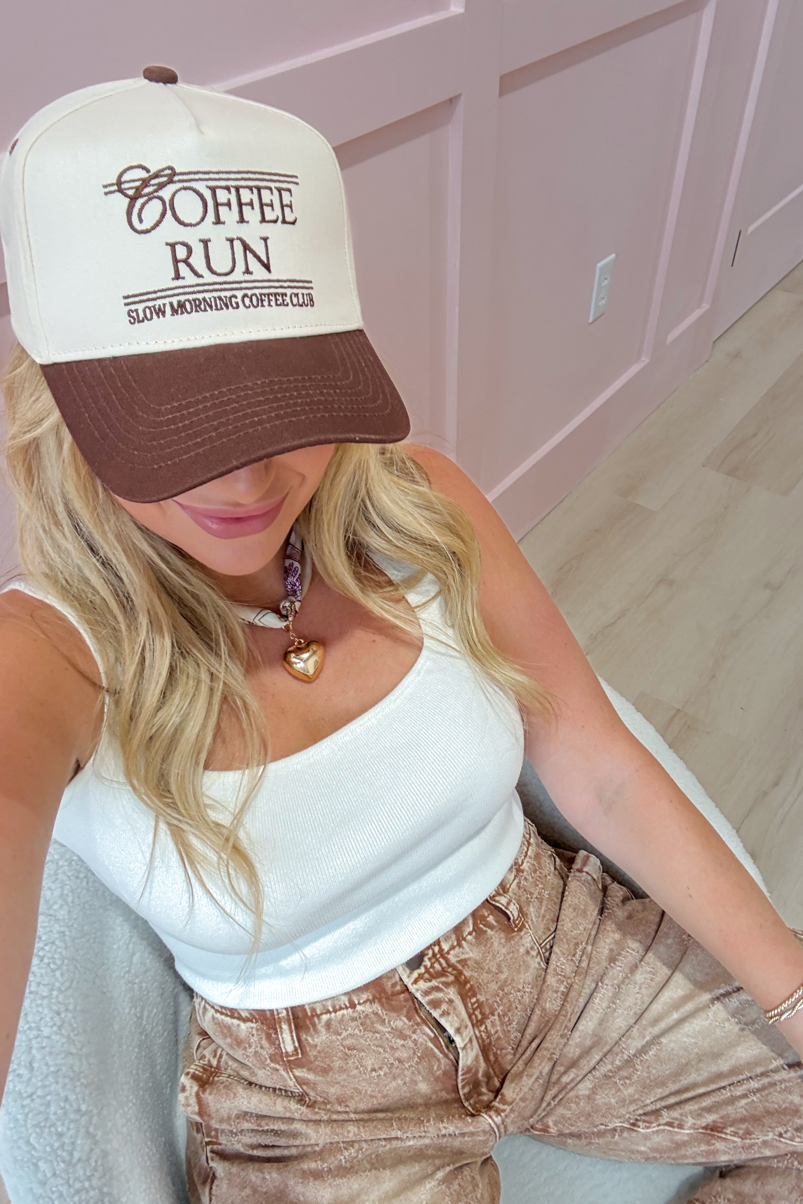 Coffee Run Vintage Trucker Hat by Kenz Kustomz - Be You Boutique
