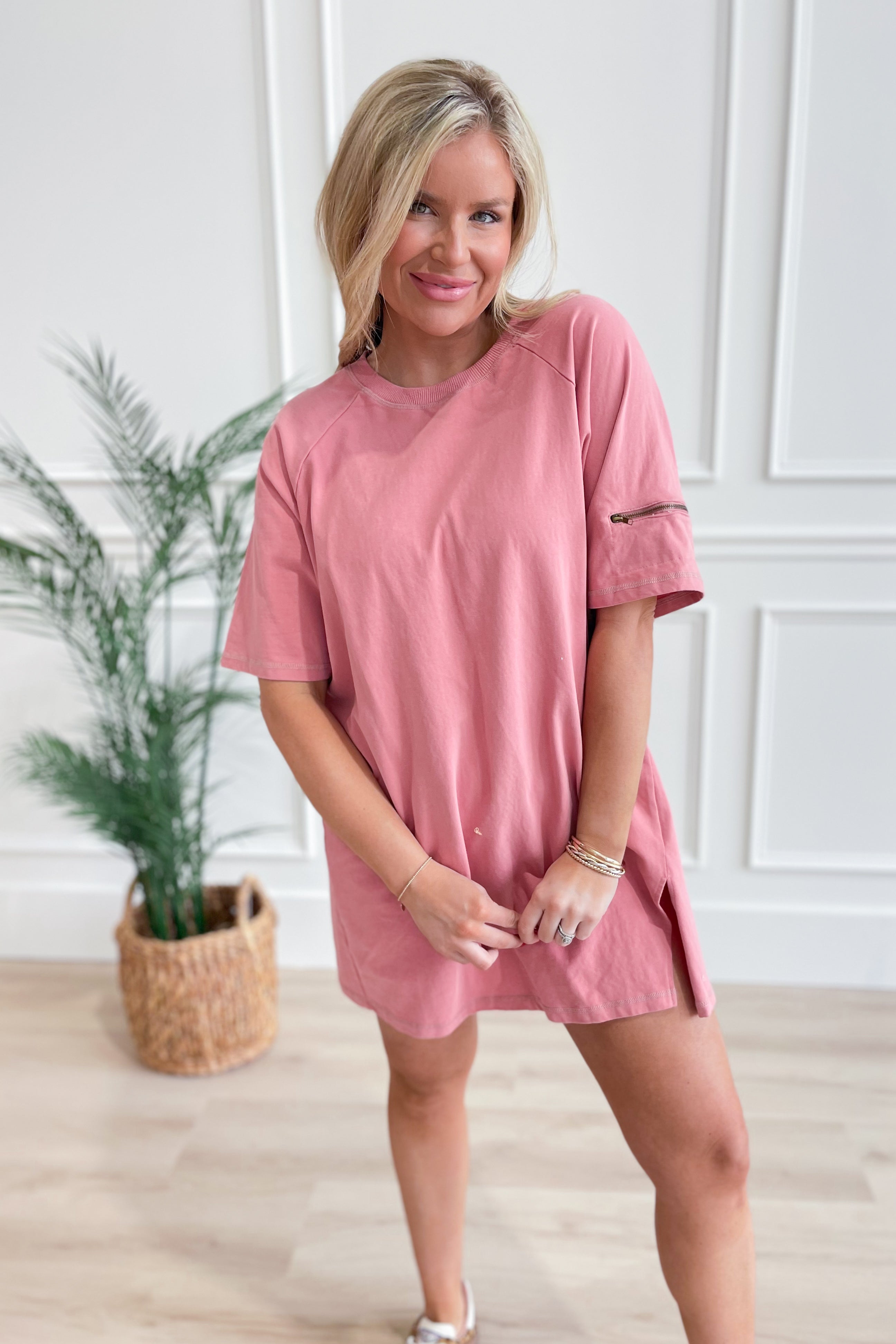 Sandy Raglan Sleeve T-Shirt Top - Be You Boutique