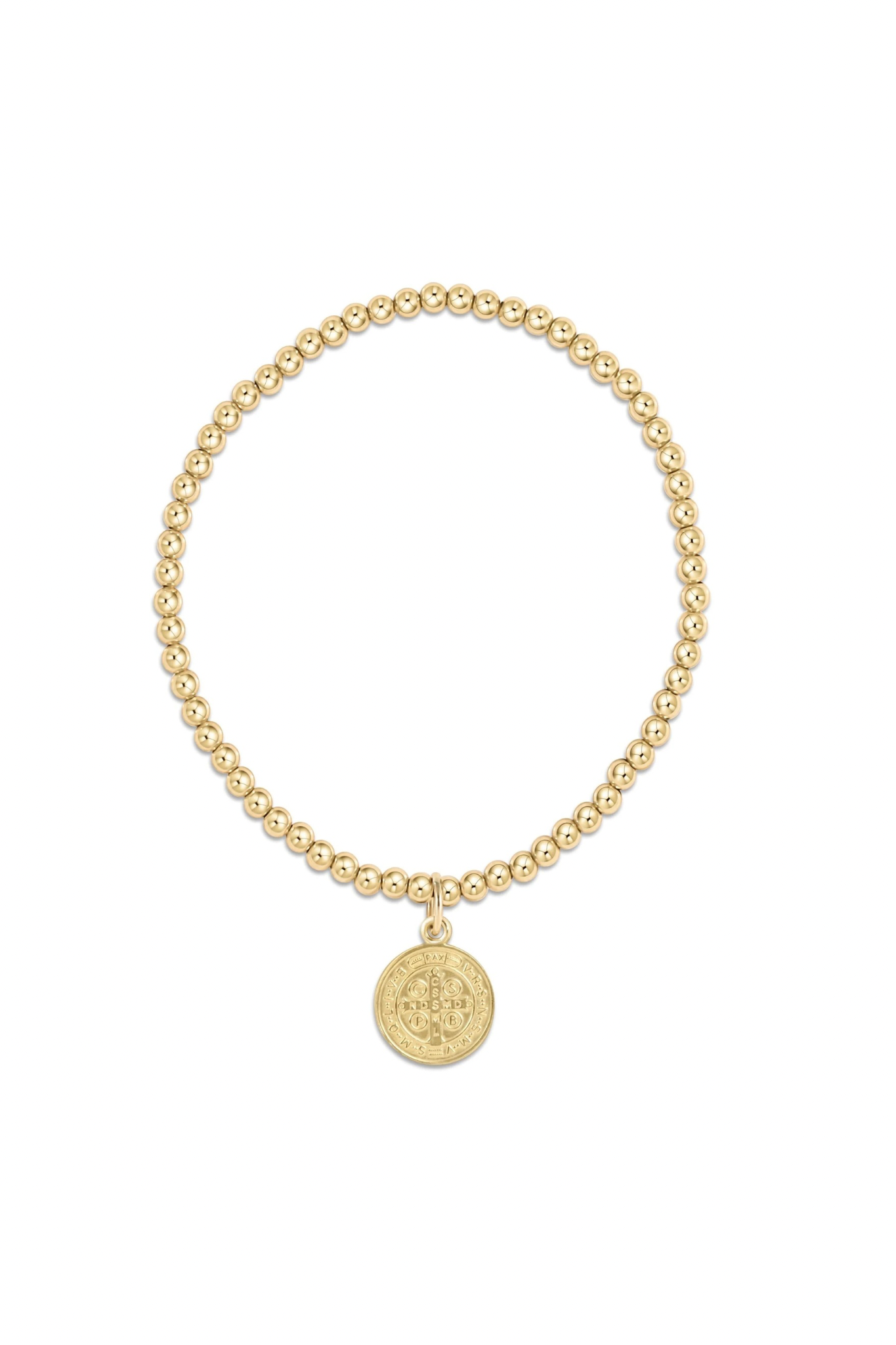Enewton 3mm Blessing Gold Disc Bracelet - Be You Boutique