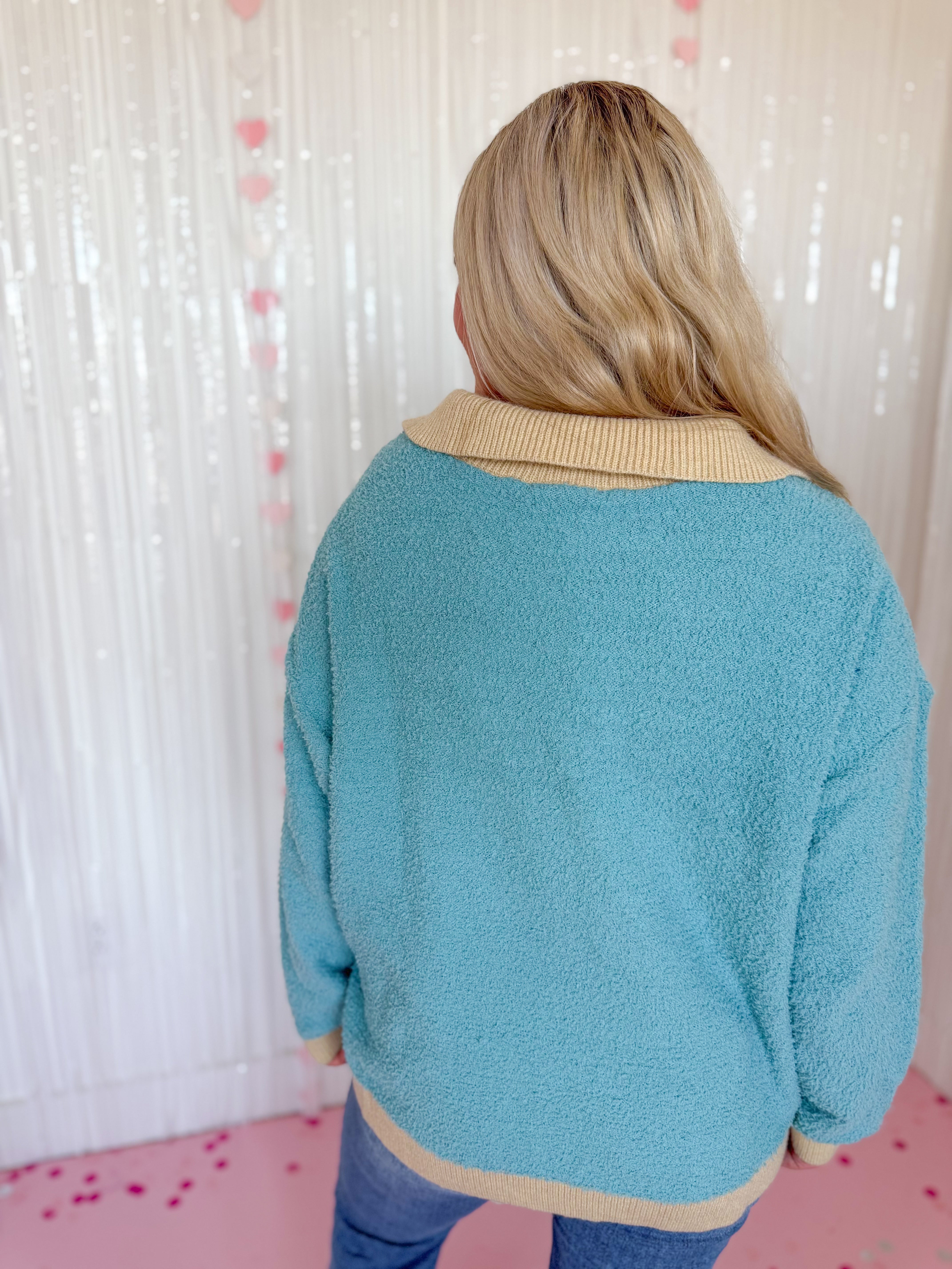 Tandy Long Sleeve Collar Neck Relaxed Fit Top - Be You Boutique