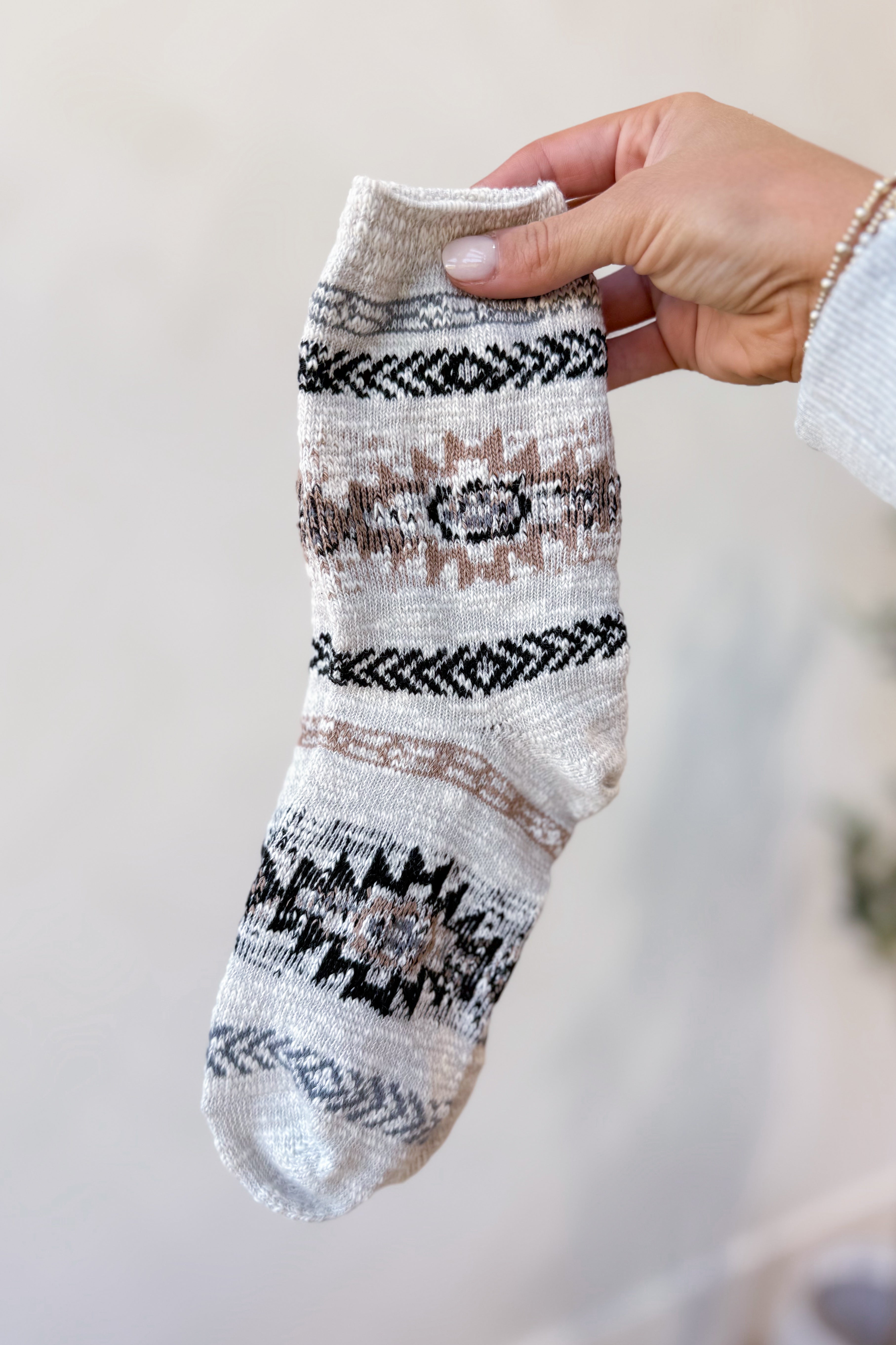 Gary Aztec Crew Sock - Be You Boutique