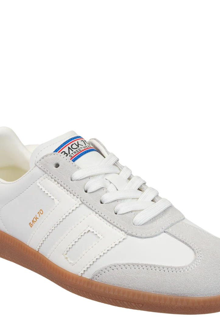 BACK70 Cloud Sneakers in White Ice - Be You Boutique