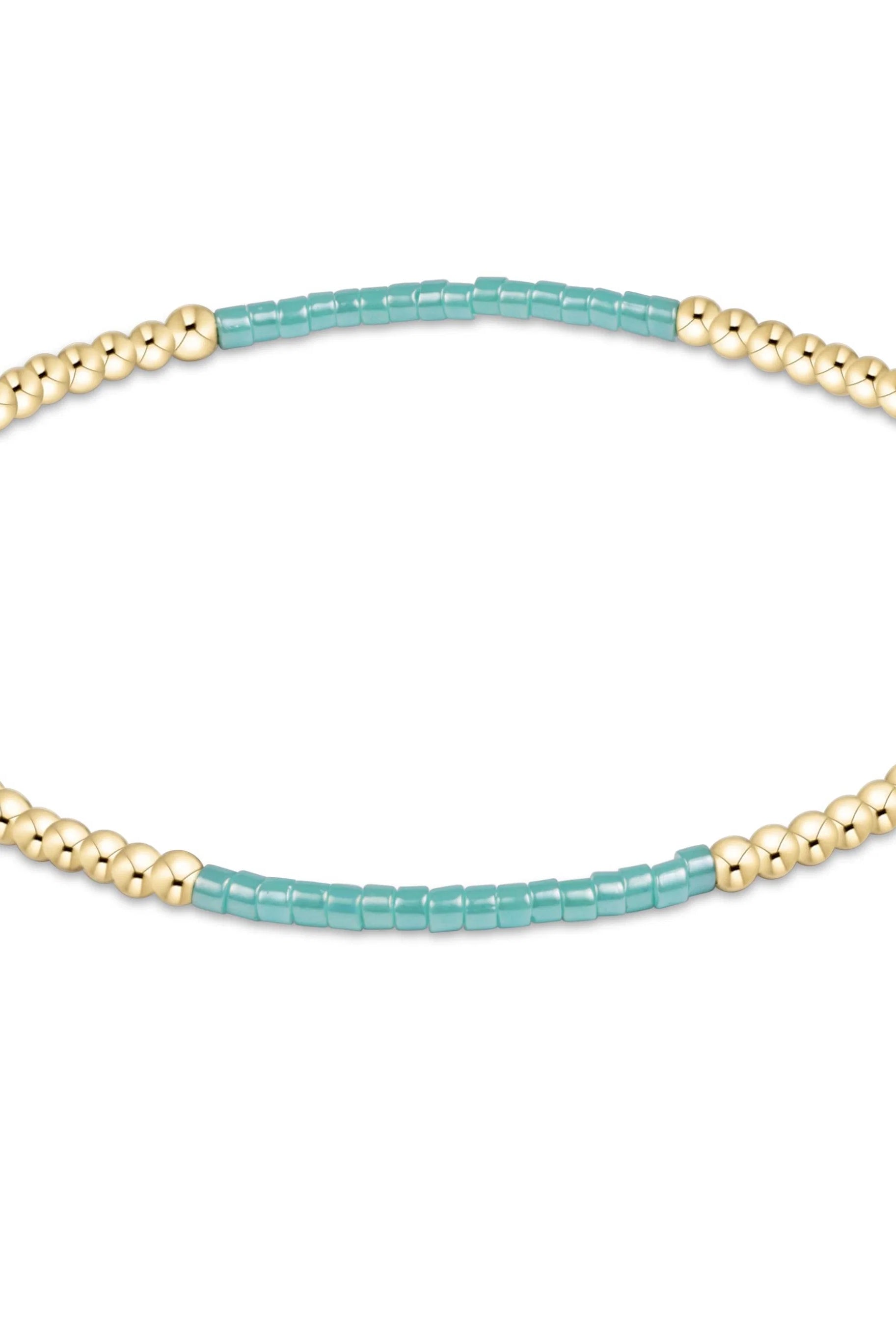 Enewton Hope Blissful bracelet with colorful beads and silver accents, showcasing a spring and summer-inspired jewelry design.