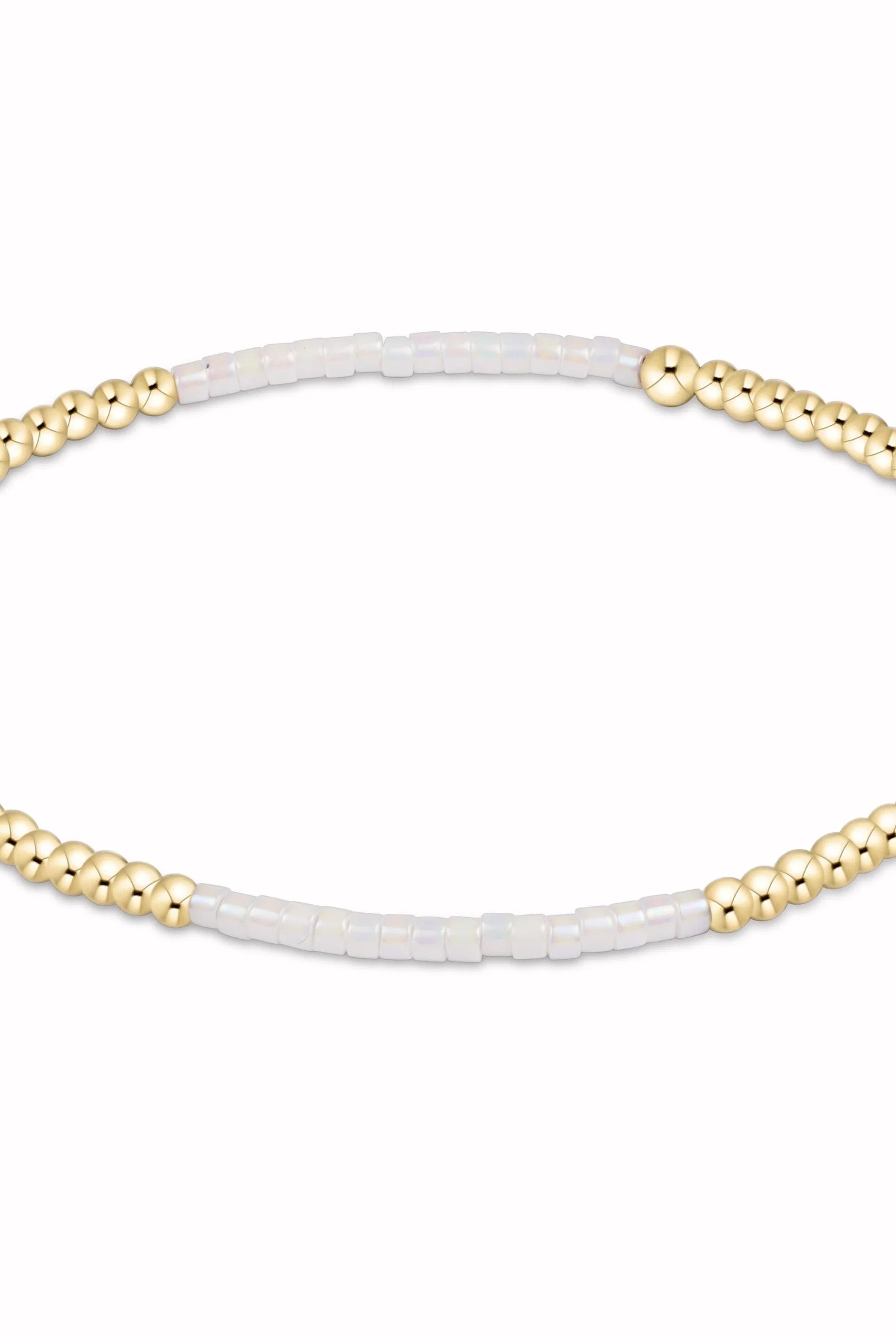 Enewton Hope Blissful bracelet from Spring Summer 222 jewelry collection, featuring colorful beads and a delicate design.