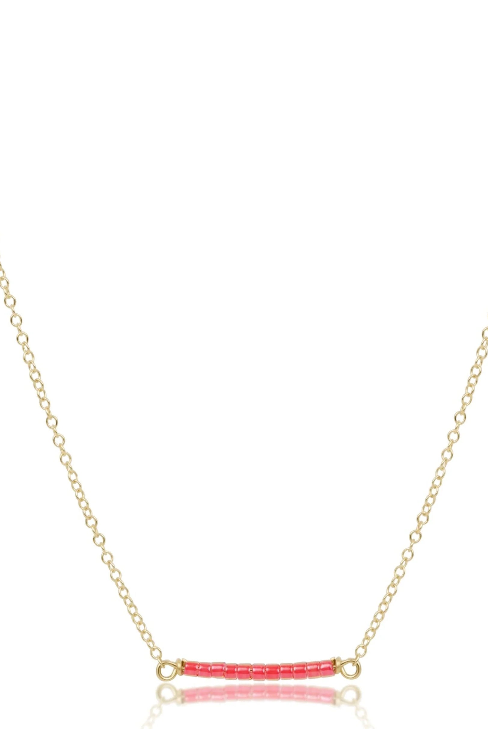 Gold Enewton Simplicity Sherbert Hope Bliss chain necklace with delicate design and smooth finish, ideal for elegant jewelry collection.