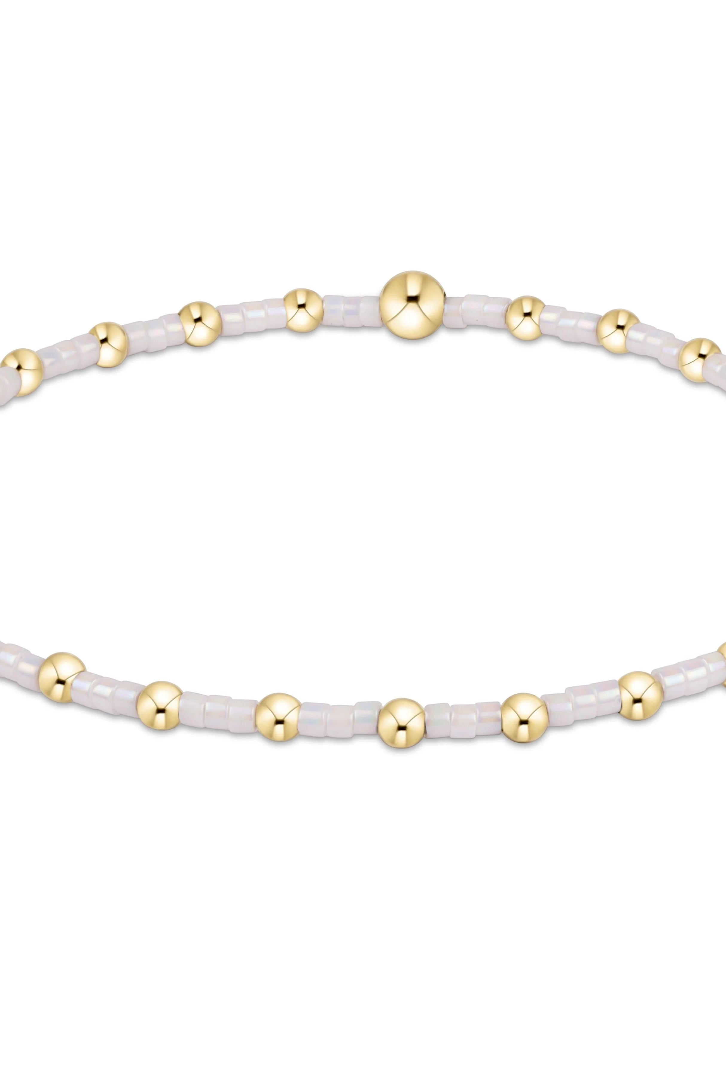Enewton Spring Summer Hope Sincerity bracelet featuring delicate silver chain and charms, jewelry accessory for women.