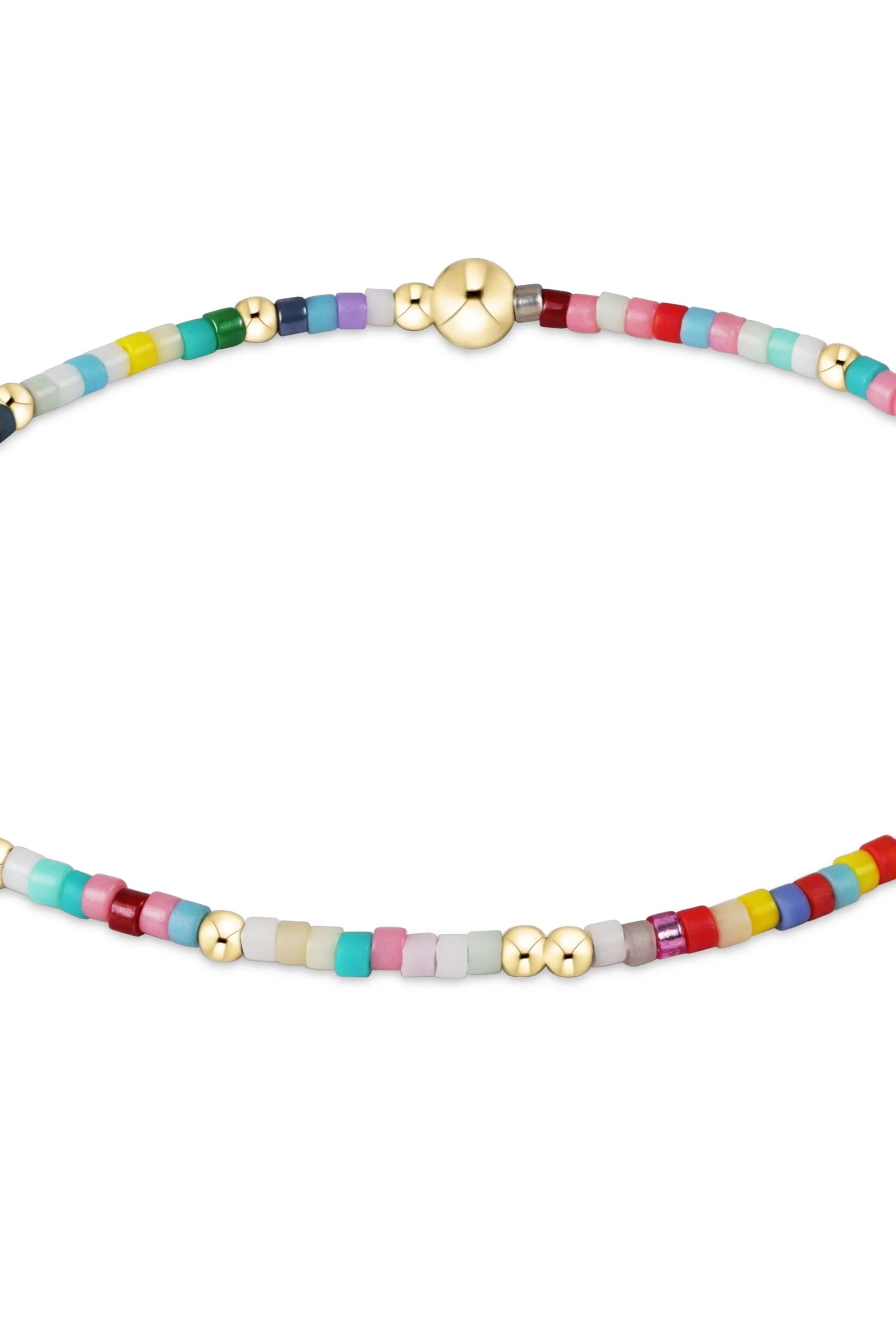 Enewton Spring Summer Hope Unwritten bracelet featuring delicate chain and charm, stylish jewelry accessory.