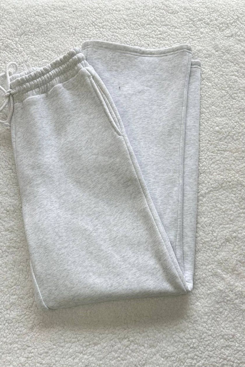 Sunkissed Coconut Mia Drawstring Cozy Flare Sweatpants - Be You Boutique