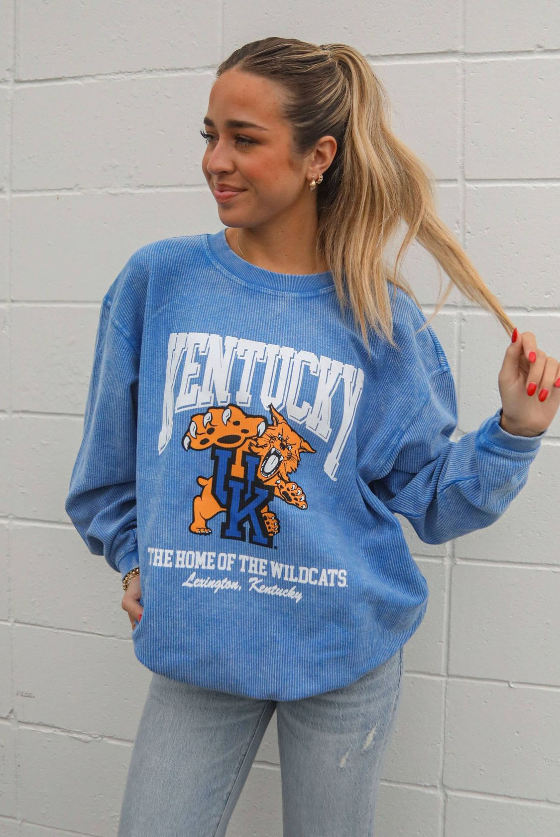 Kentucky Mascot Corded Pullover - Be You Boutique