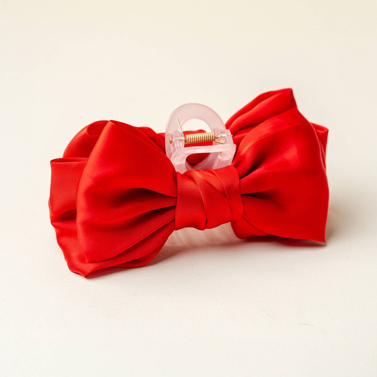 Satin Bow Claw Clip - Be You Boutique