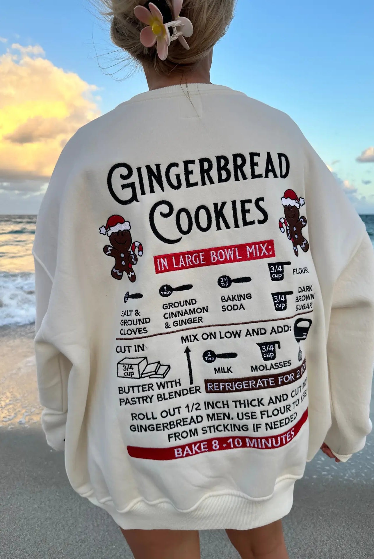 Pre-Order Gingerbread Cookies Crewneck Sweatshirt *waiting* - Be You Boutique