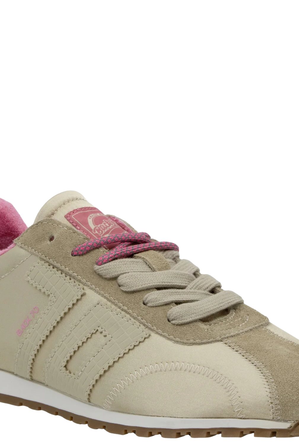 Asian beige BACK70 205 sneakers with casual design, featuring beige color and standard sneaker silhouette.