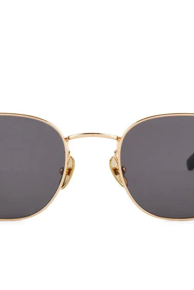 DIFF Axel Gold + Grey Sunglasses - Be You Boutique