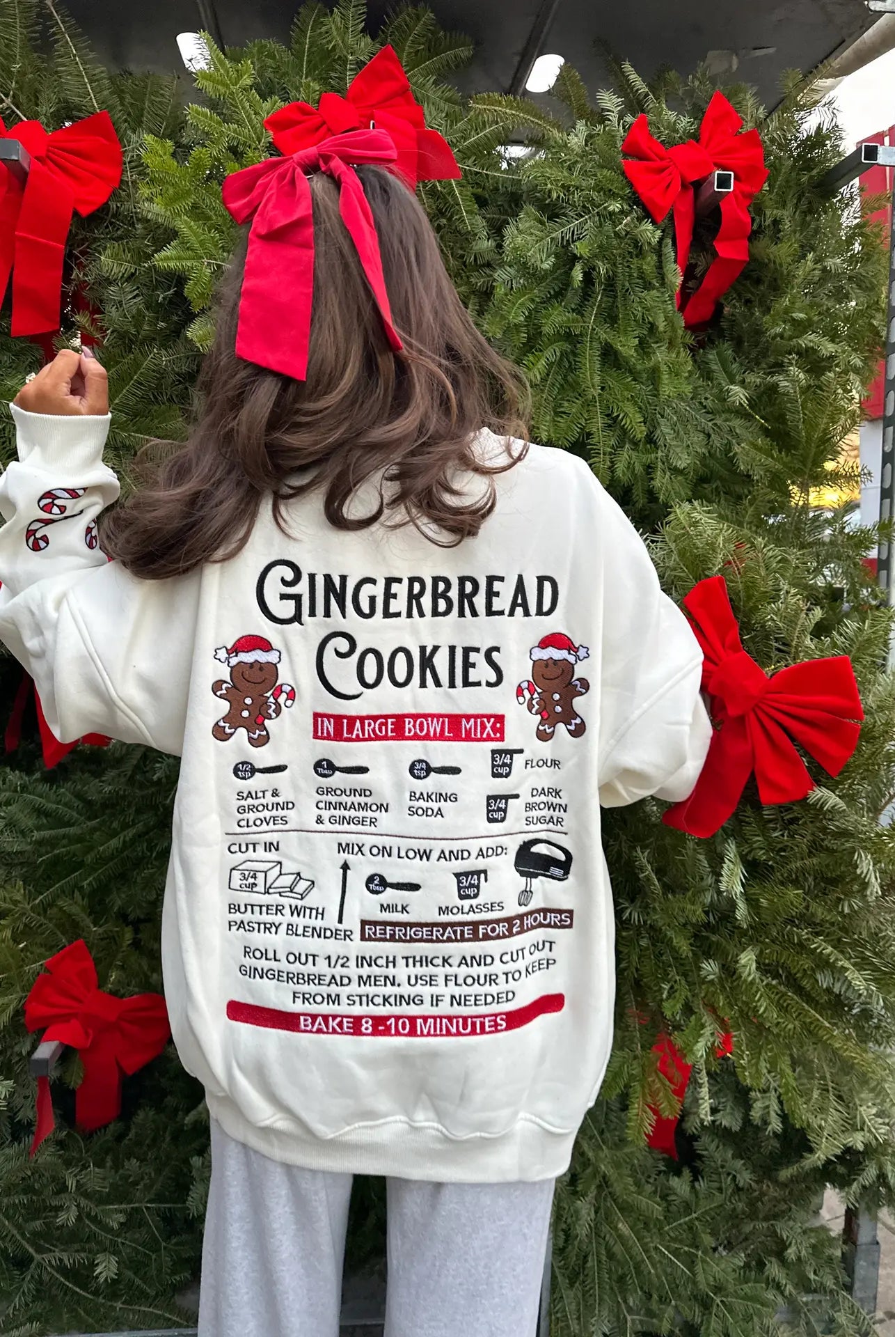 Pre-Order Gingerbread Cookies Crewneck Sweatshirt *waiting* - Be You Boutique